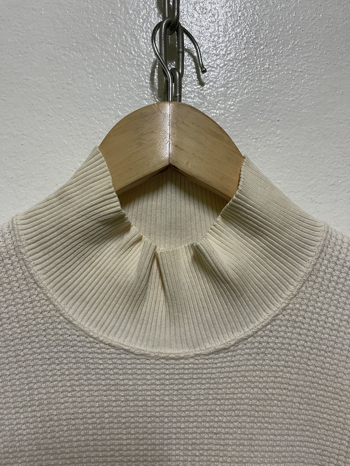 Japanese Brand Kaptain Sunshine Waffle Jumper Size XS / US 0-2 / IT 36-38 - 6 Thumbnail