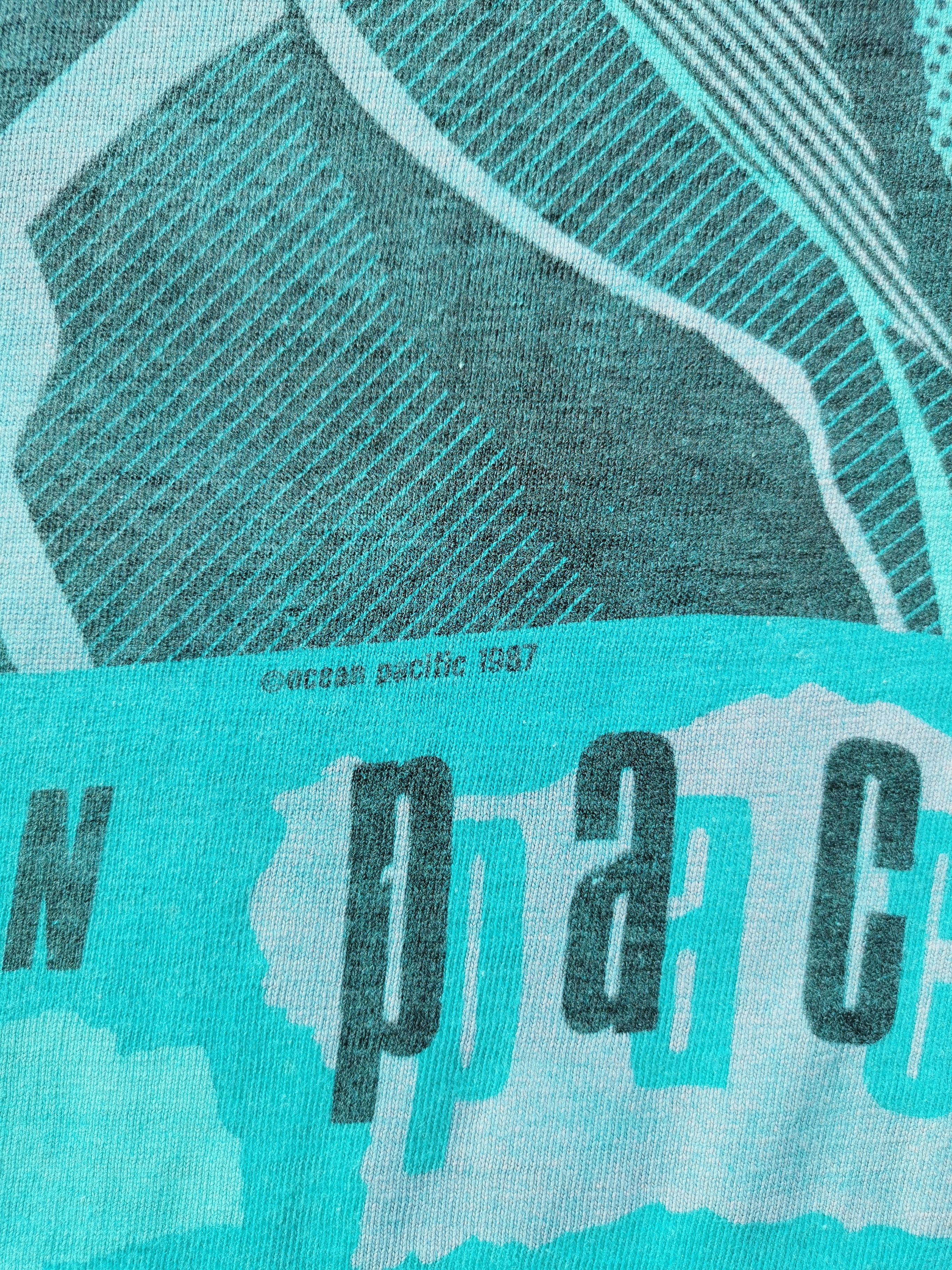 Ocean Pacific 1987 Vintage Ocean Pacific OP Surf Tshirt Size US M / EU 48-50 / 2 - 4 Thumbnail