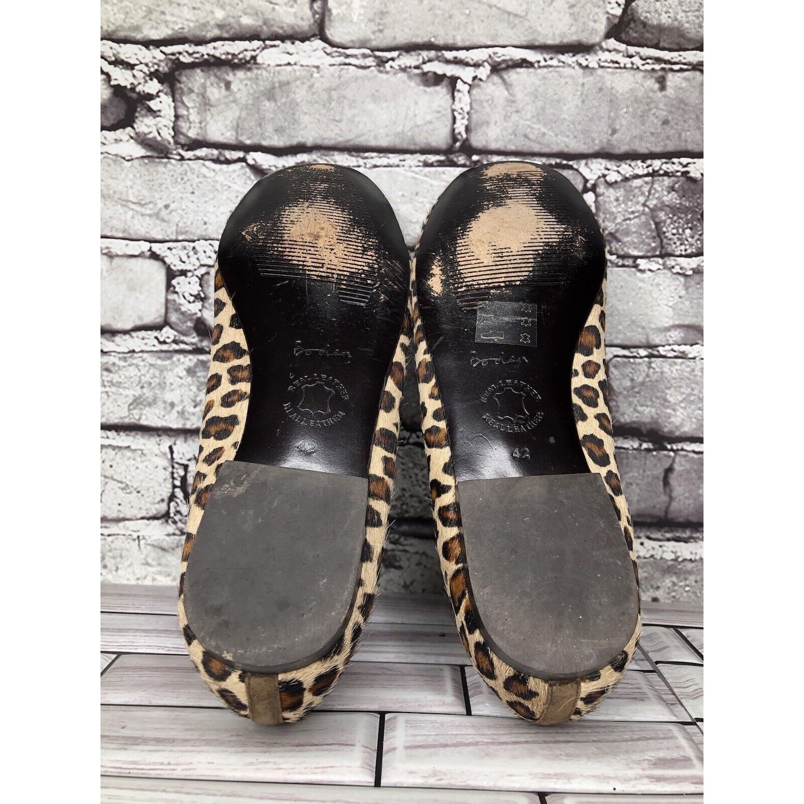Boden Boden Leopard Print Calf Hair Tassel Ballet Flats Shoes Wome Size US 11 / IT 41 - 7 Thumbnail