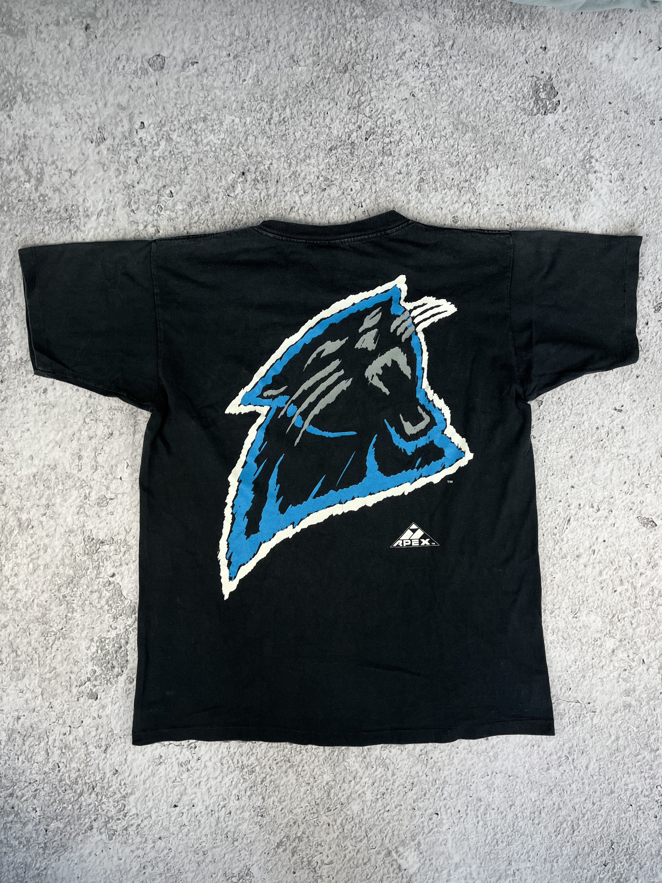 NFL × Vintage Vintage Made in USA 1993 Carolina Panthers NFL Logo T-shirt Size US L / EU 52-54 / 3 - 2 Thumbnail