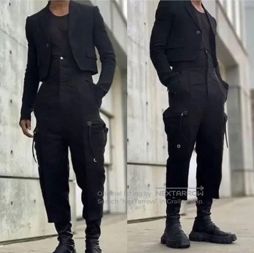 Rick Owens high waist cargo pants by rick owens. Size US 38 / EU 54 - 7 Thumbnail