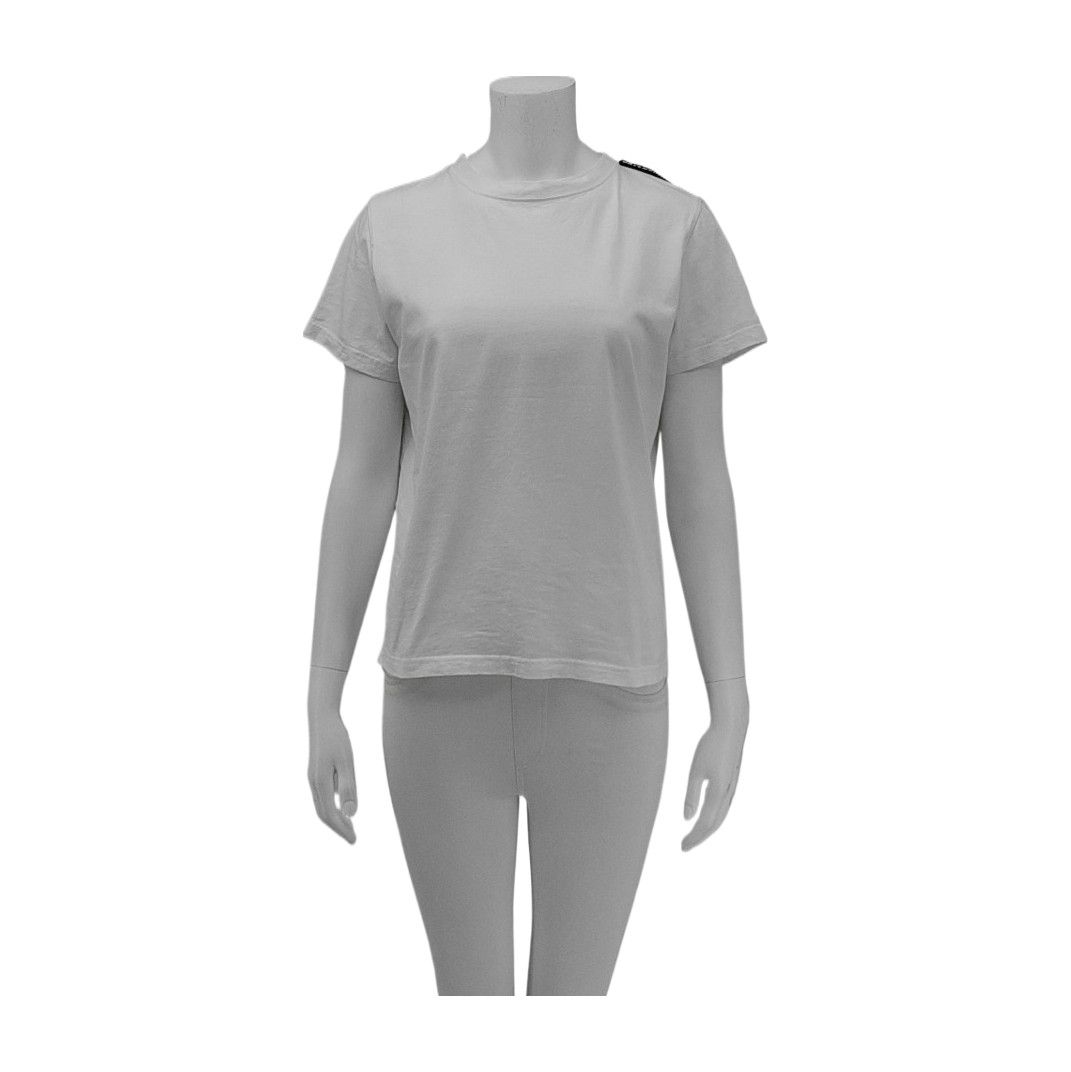 Balenciaga Balenciaga White Cotton T-Shirt Size L Size L / US 10 / IT 46 - 1 Thumbnail