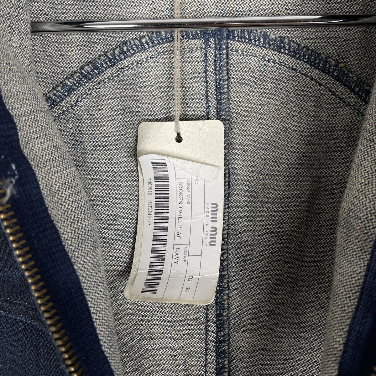 Miu Miu MIU MIU DENIM BOILER SUIT Size 25" / US 0 / IT 36 - 14 Thumbnail