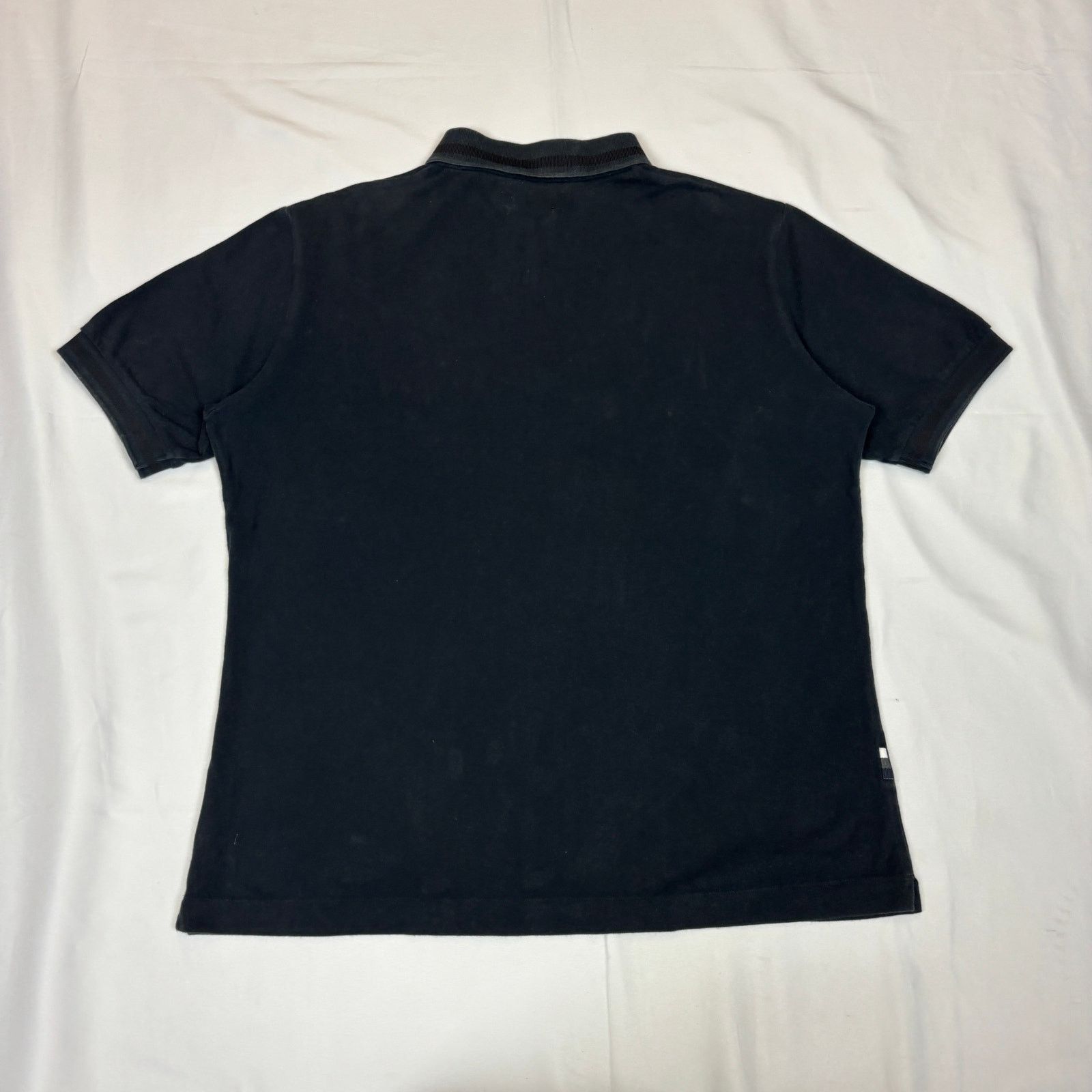 Rapha Rapha Logo Quarter Zip Polo Shirt Men's Large Black Golf Size US L / EU 52-54 / 3 - 3 Thumbnail