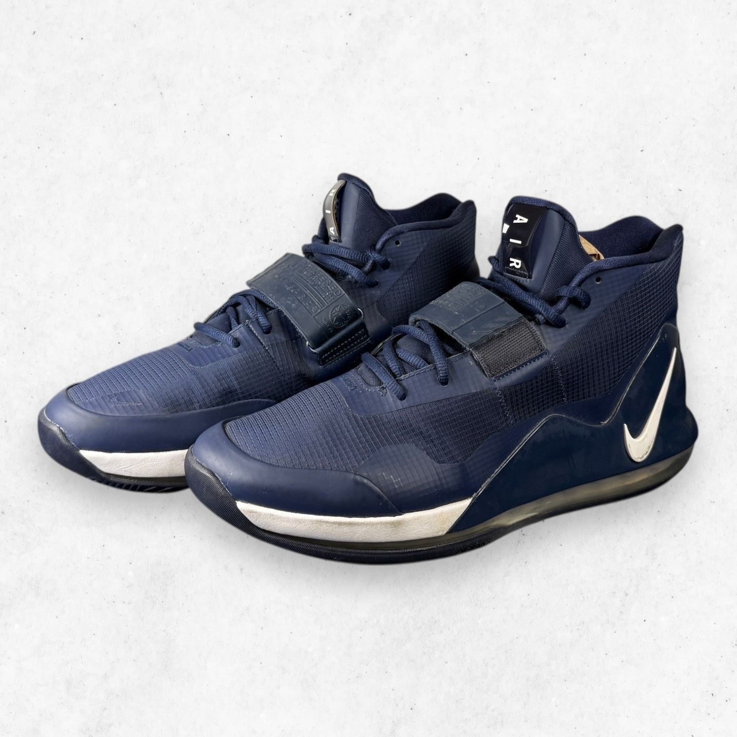 Nike Nike Air Force Max 19 TB Midnight Navy Shoes Size Men 12 Size US 12 / EU 45 - 3 Thumbnail