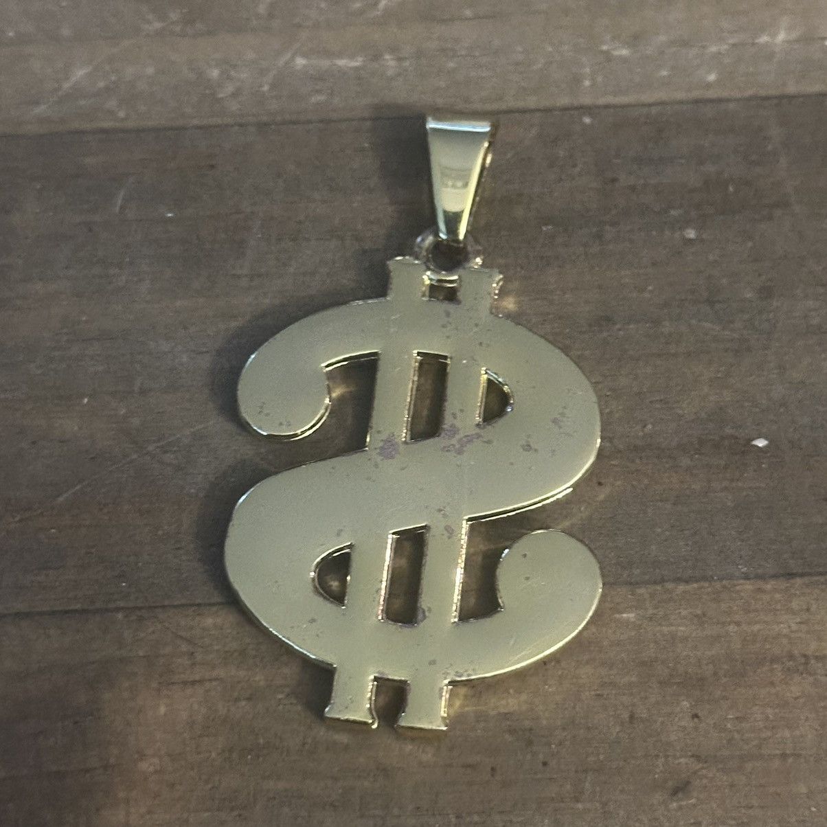 Other Hip hop rhinestone dollar sign pendant Size ONE SIZE - 3 Thumbnail