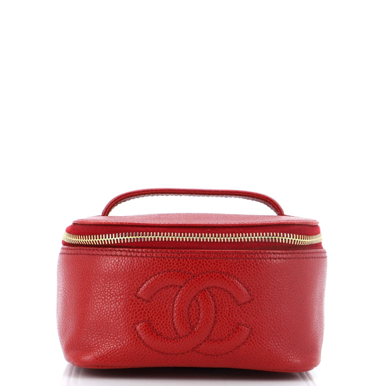 Chanel Vintage Timeless Vanity Case Caviar Mini Size ONE SIZE - 1 Thumbnail