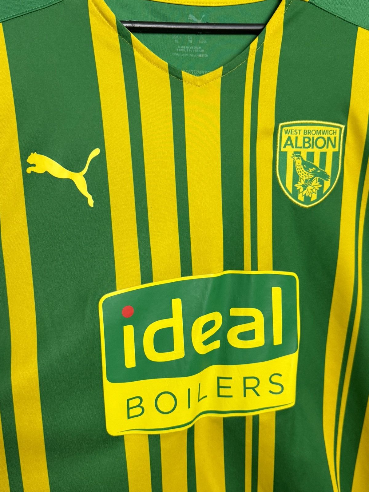 Puma West Bromwich Albion 20/21 Away Football Jersey Size US XL / EU 56 / 4 - 3 Thumbnail