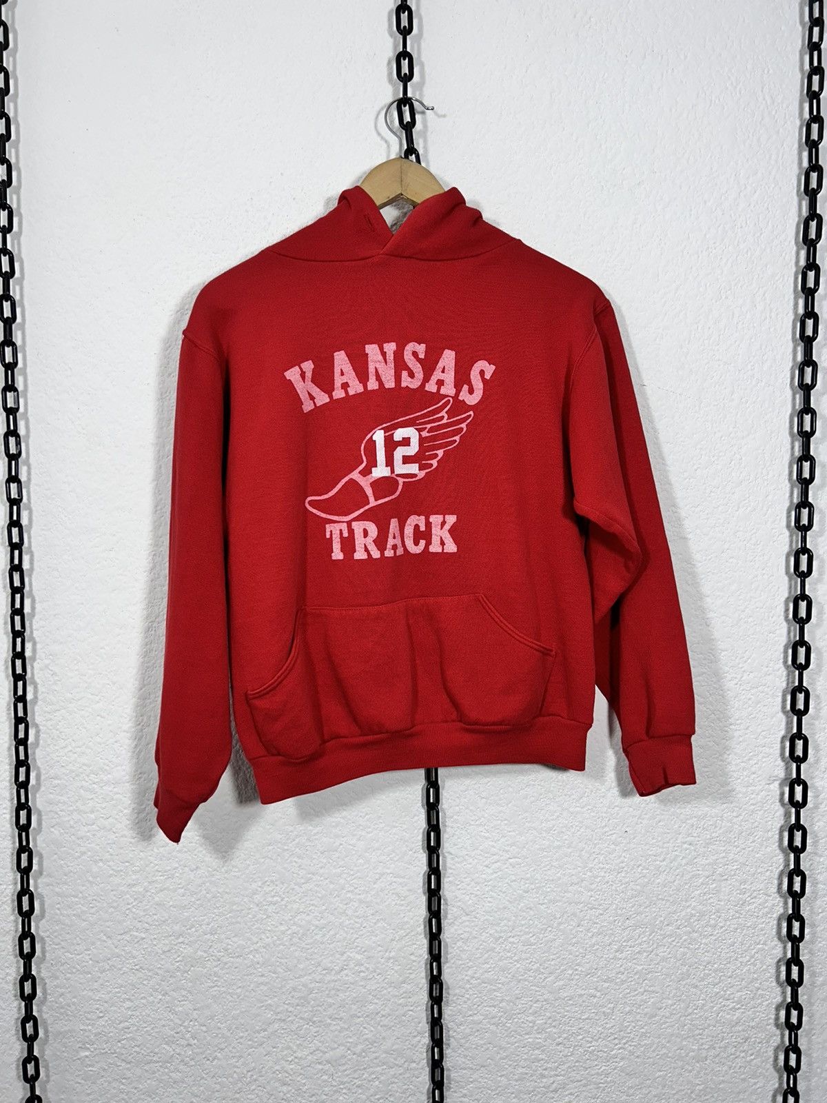 KANSAS CITY RUSSELL ATHLETIC HOODIE VINTAGE 70's