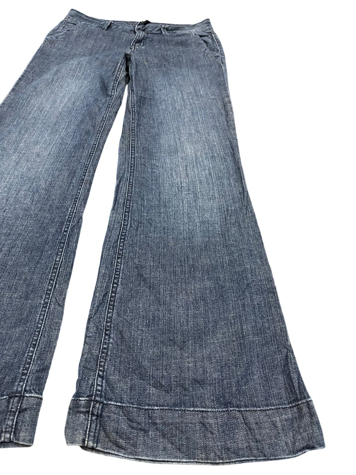 Apt. 9 Vintage APT.9 Flare Bootcut Talon Zipper Denim Size US 32 / EU 48 - 3 Thumbnail