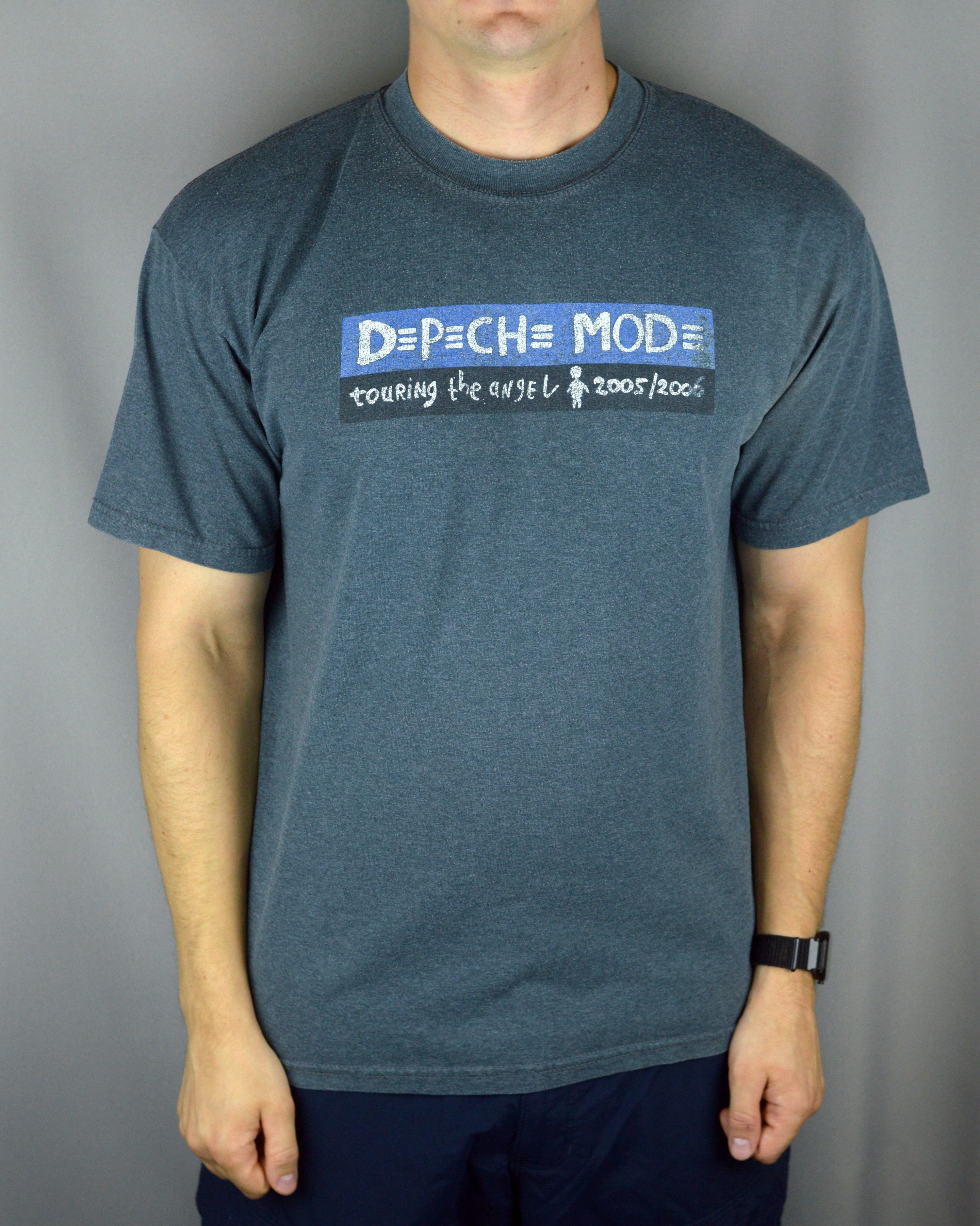 Vintage Vintage Depeche Mode Playing The Angel 2005 tour t shirt Size US L / EU 52-54 / 3 - 1 Thumbnail