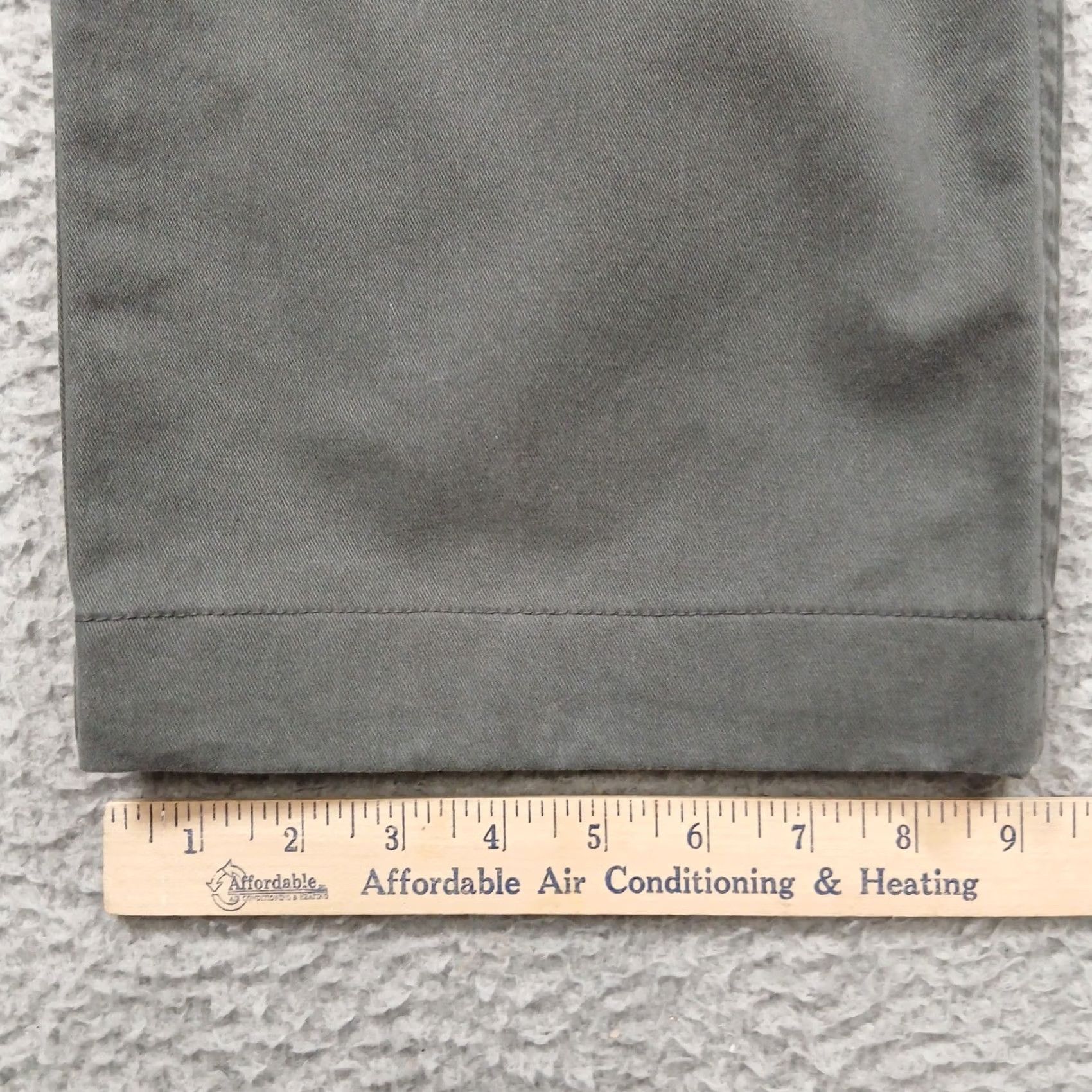 American Eagle Outfitters American Eagle Flat Front Chino Pants Men 38x32 Charcoal Grey NWT - Wide Fit Size US 38 / EU 54 - 5 Thumbnail