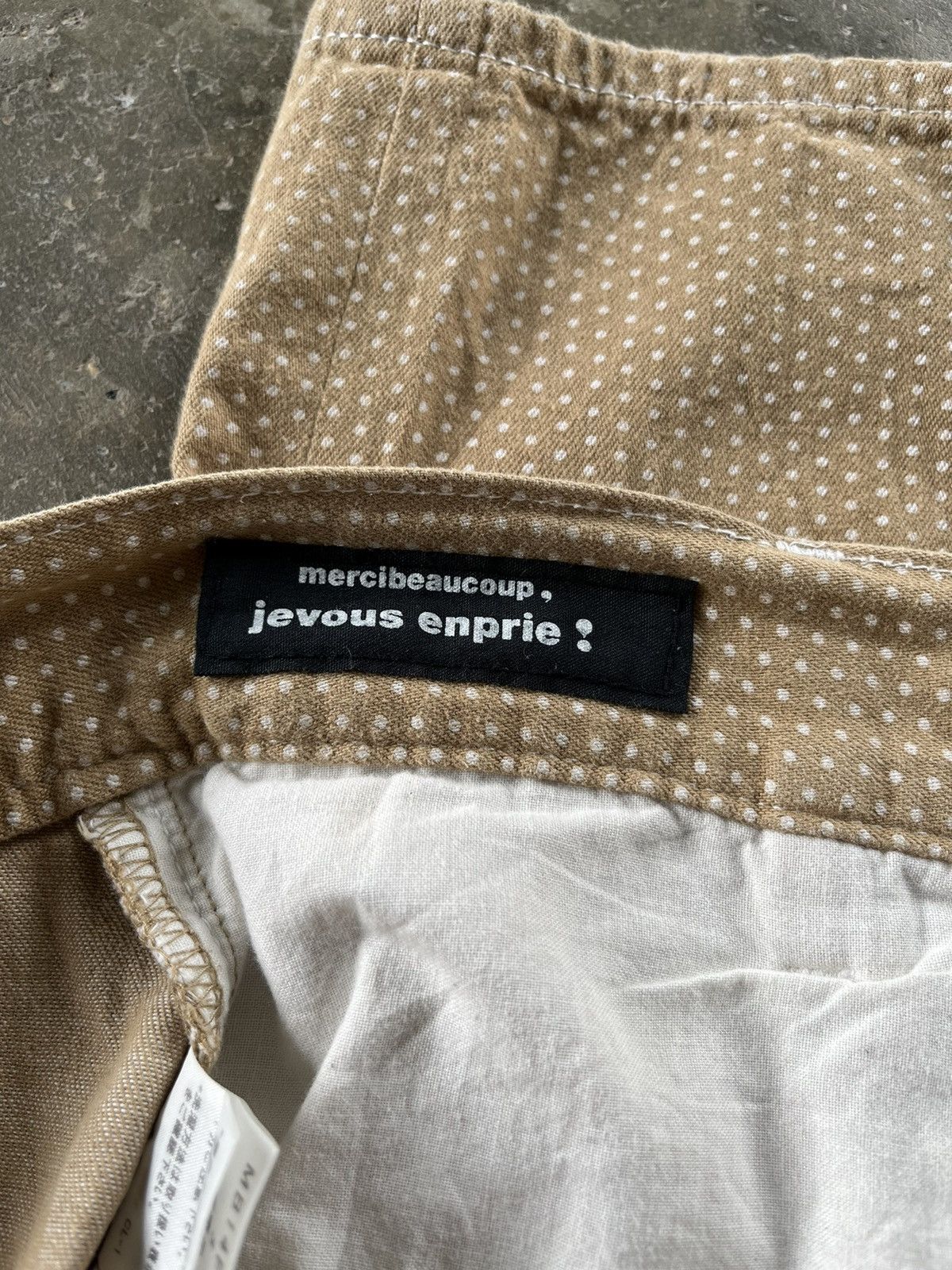 Designer × Issey Miyake × mercibeaucoup 🔥Mercibeaucoup Issey Miyake Monkey Pants Polcadot Japan 🇯🇵 Size US 29 - 12 Thumbnail
