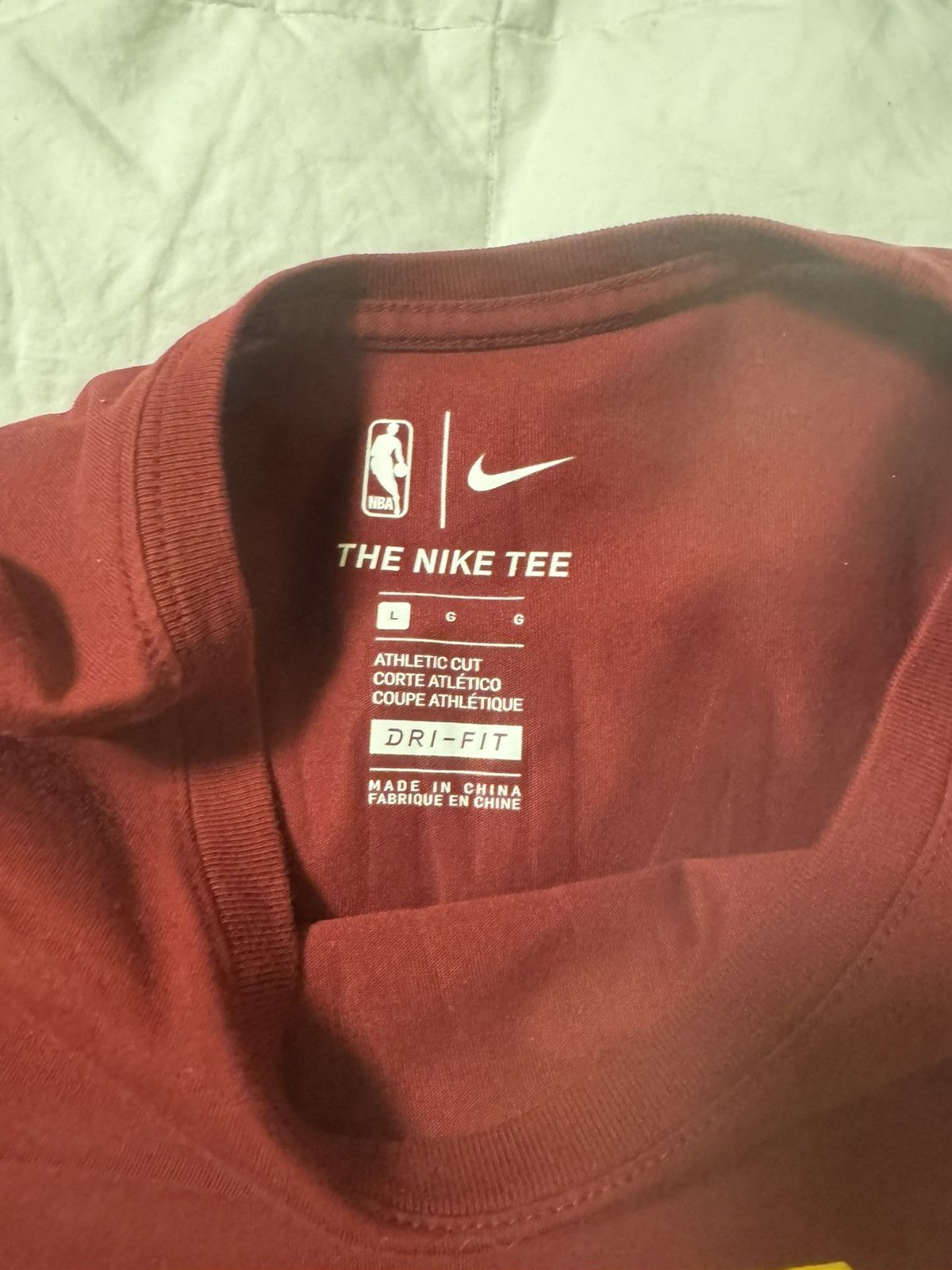Nike LeBron James Cleveland Cavaliers Nike Dri-Fit NBA T-Shirt Size US L / EU 52-54 / 3 - 2 Thumbnail