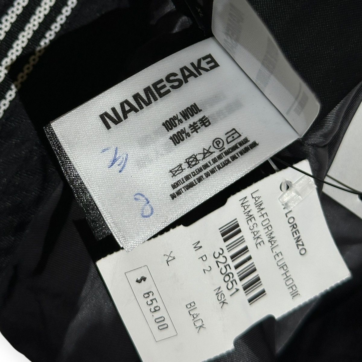 NAMESAKE $610 euphoric Hybrid split wool trouser Size US 36 / EU 52 - 5 Thumbnail