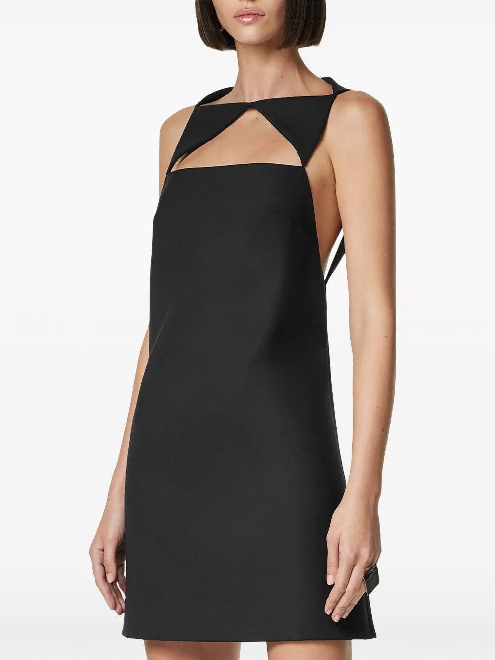 Versace o1y0226 Mini Dress in Black Size M / US 6-8 / IT 42-44 - 3 Thumbnail