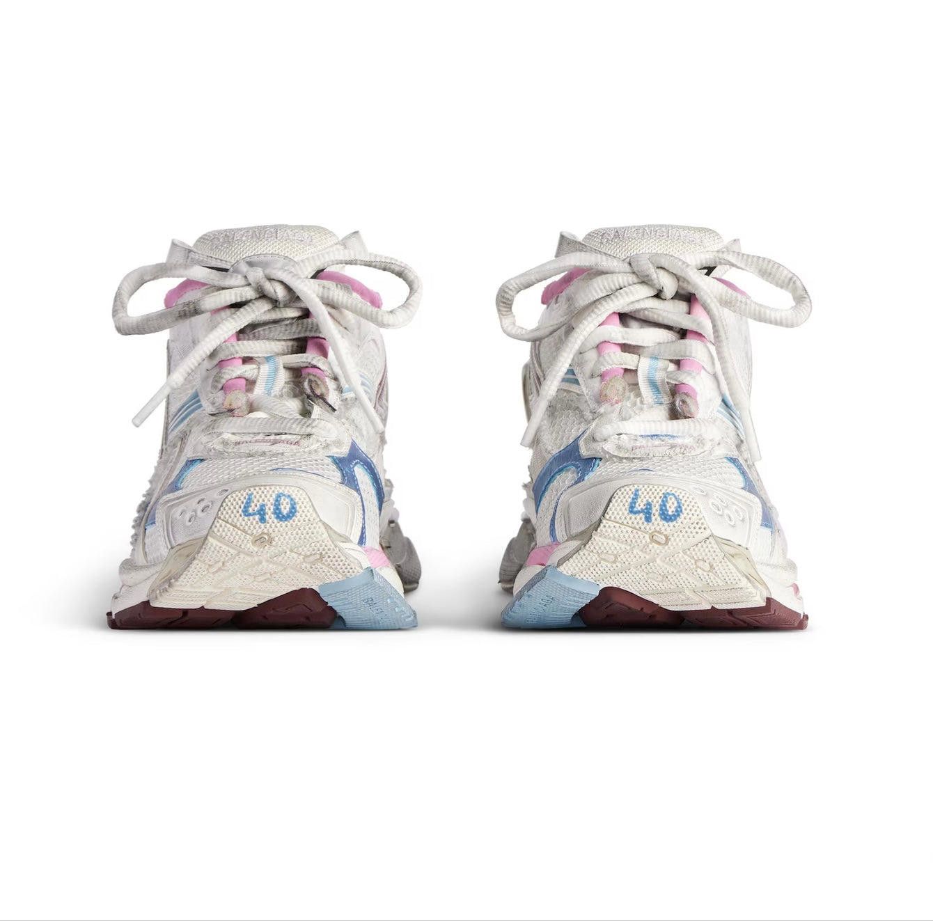 Balenciaga BALENCIAGA WOMEN'S RUNNER GRADIENT SNEAKER SIZE 41 Size ONE SIZE - 3 Thumbnail