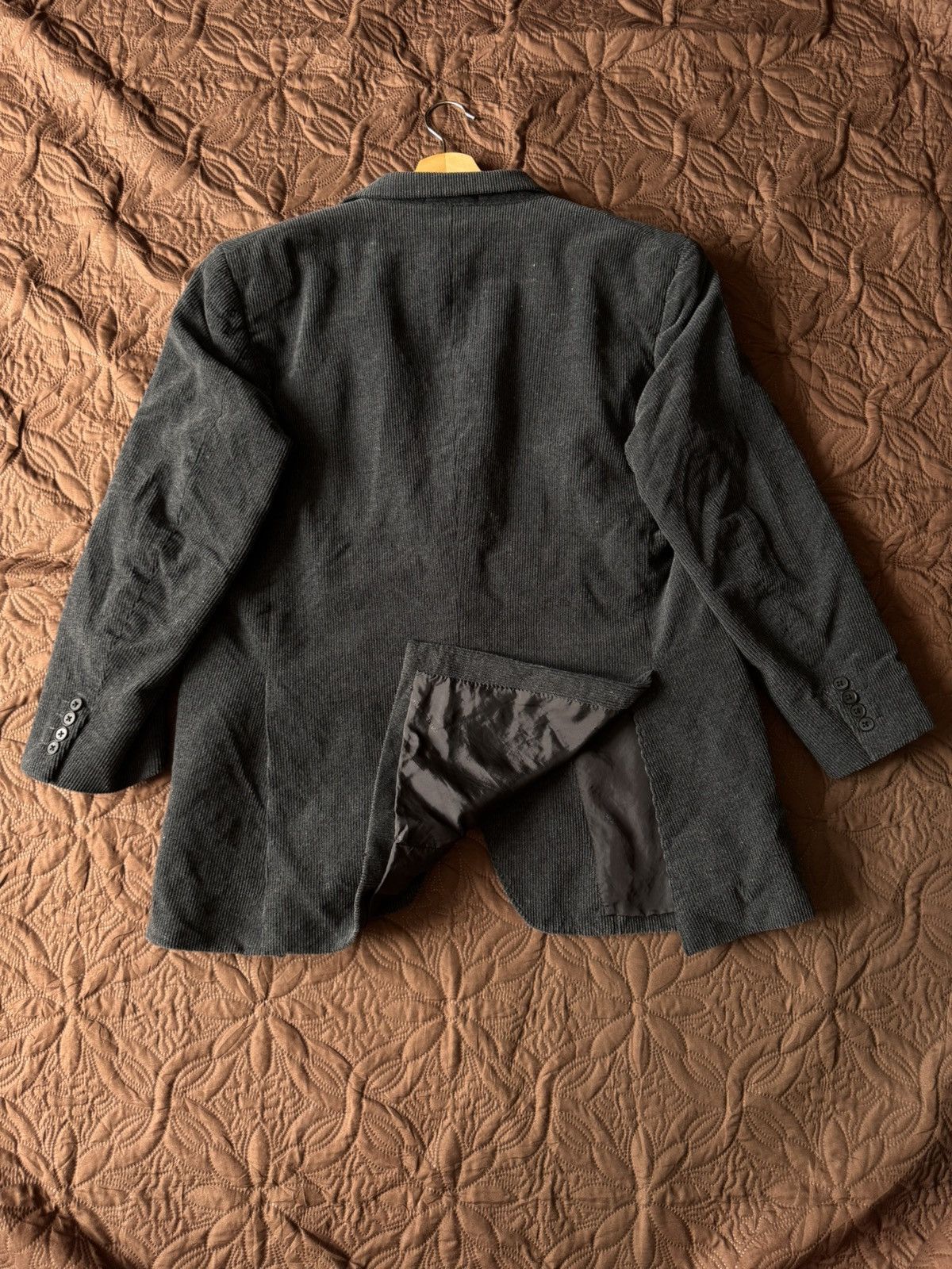 Burberry Vintage Burberry corduroy blazer wool jacket Size US L / EU 52-54 / 3 - 9 Thumbnail