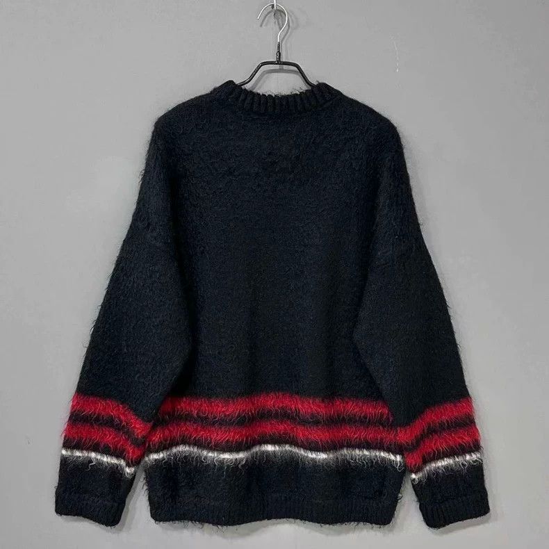 Loewe LOEWE Mohair striped sweater Size L / US 10 / IT 46 - 3 Thumbnail