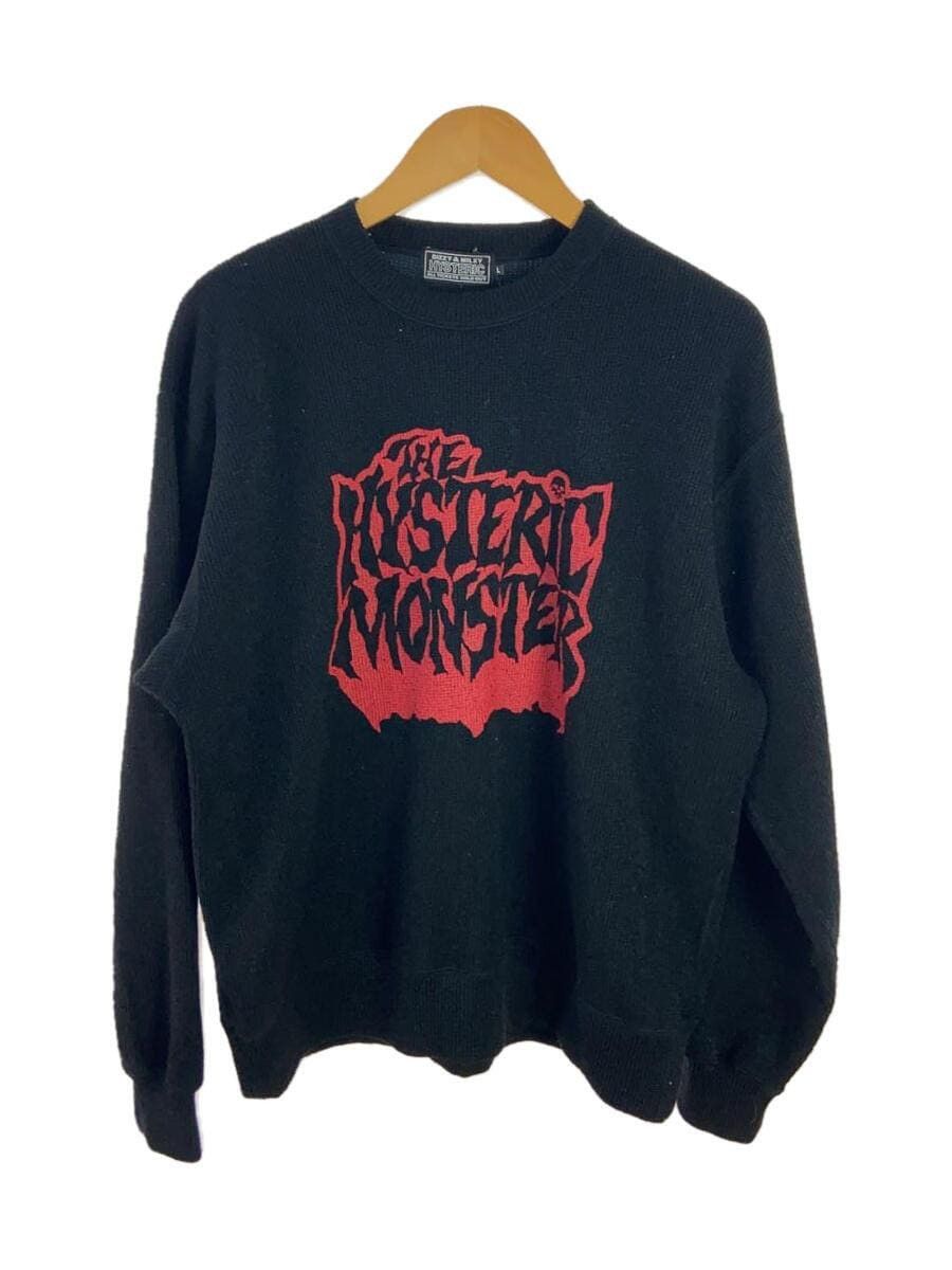 image of Hysteric Glamour The Hysteric Monster Sweater in Black, Men's (Size Large)