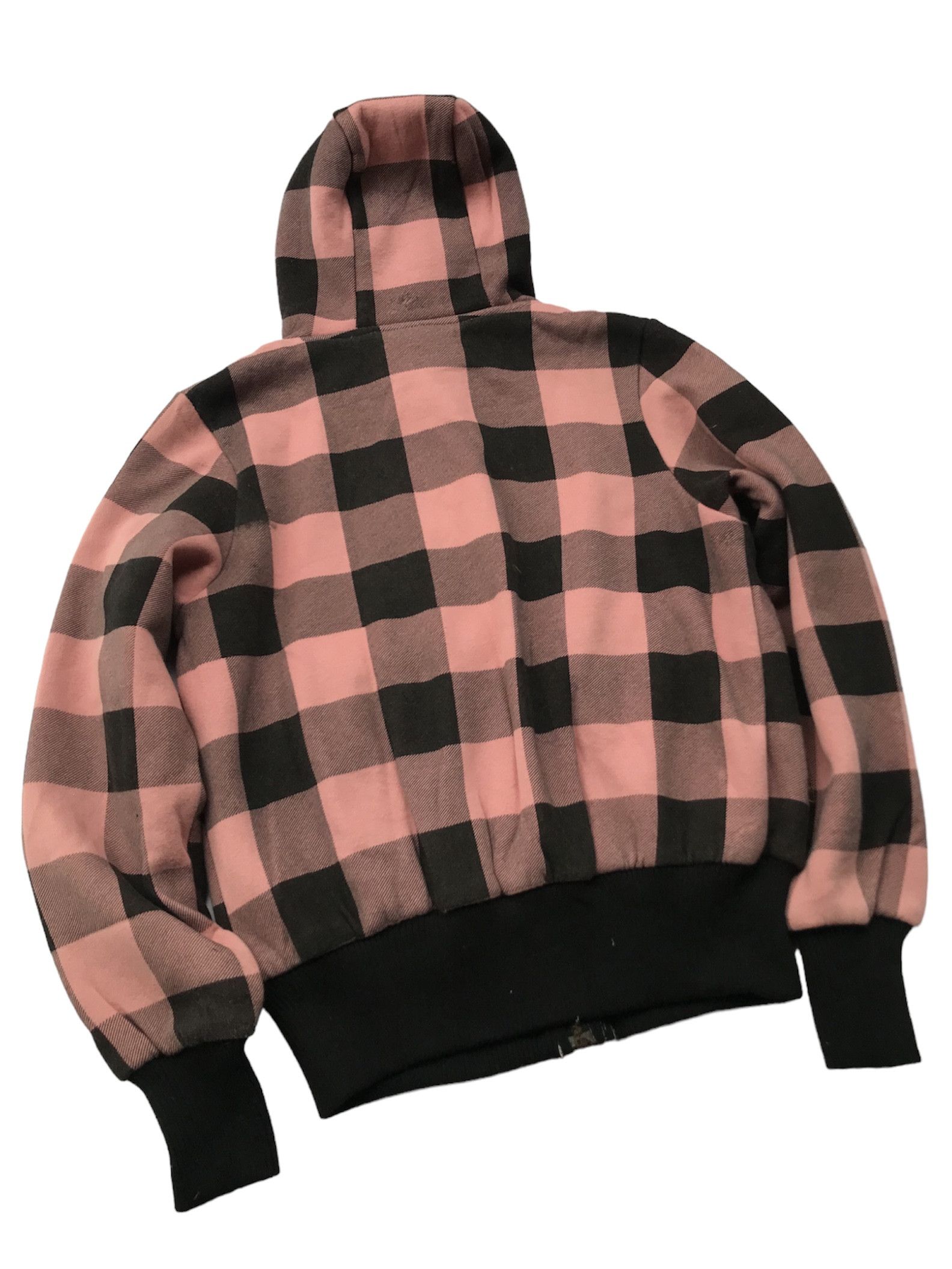Japanese Brand Japanese Brand Fur Plaid Cargo Hoodie By Close Up Size US M / EU 48-50 / 2 - 6 Thumbnail