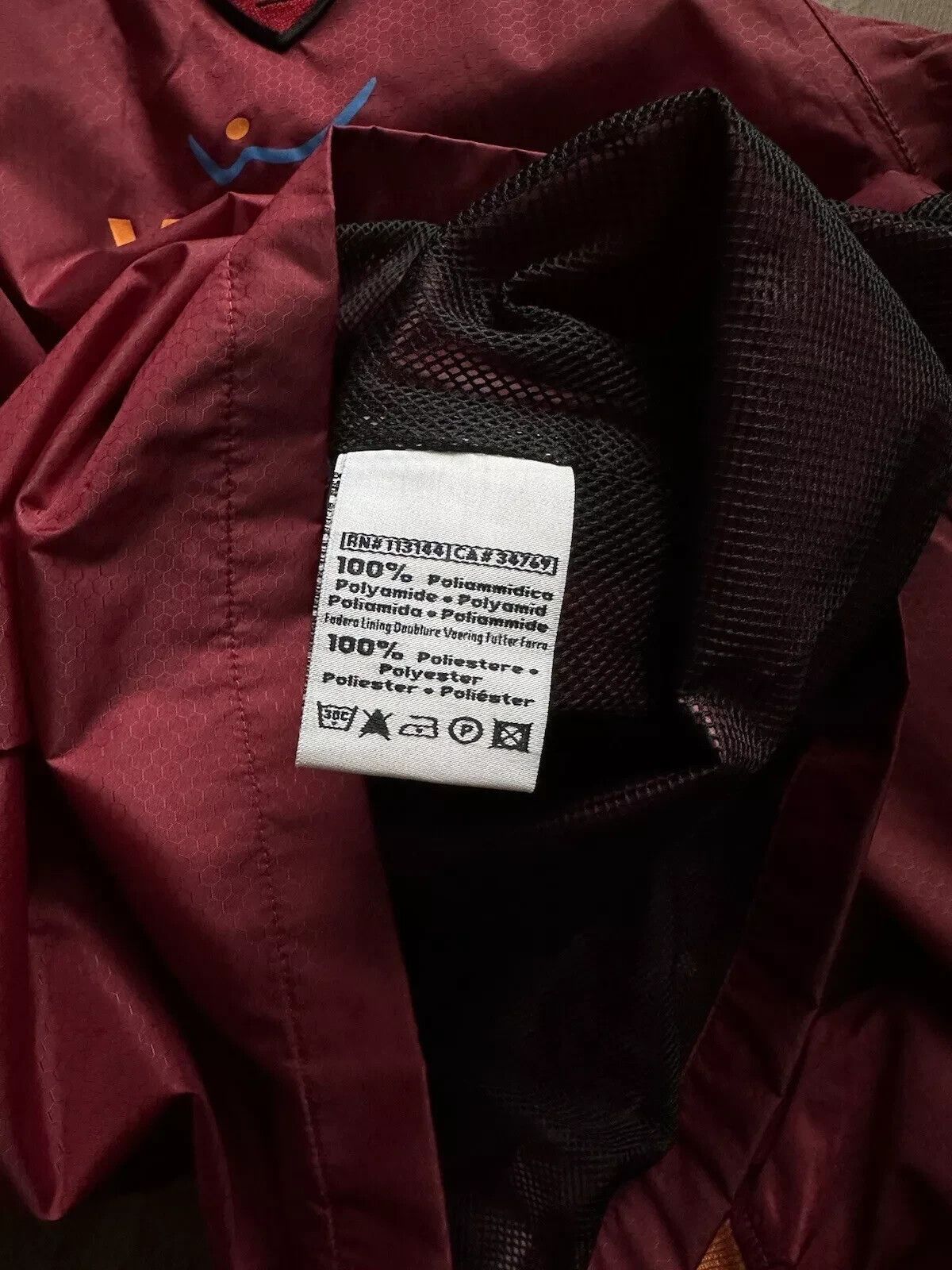 Kappa VINTAGE AS ROMA 2000s TRAINING JACKET SOCCER KAPPA Size US L / EU 52-54 / 3 - 11 Thumbnail