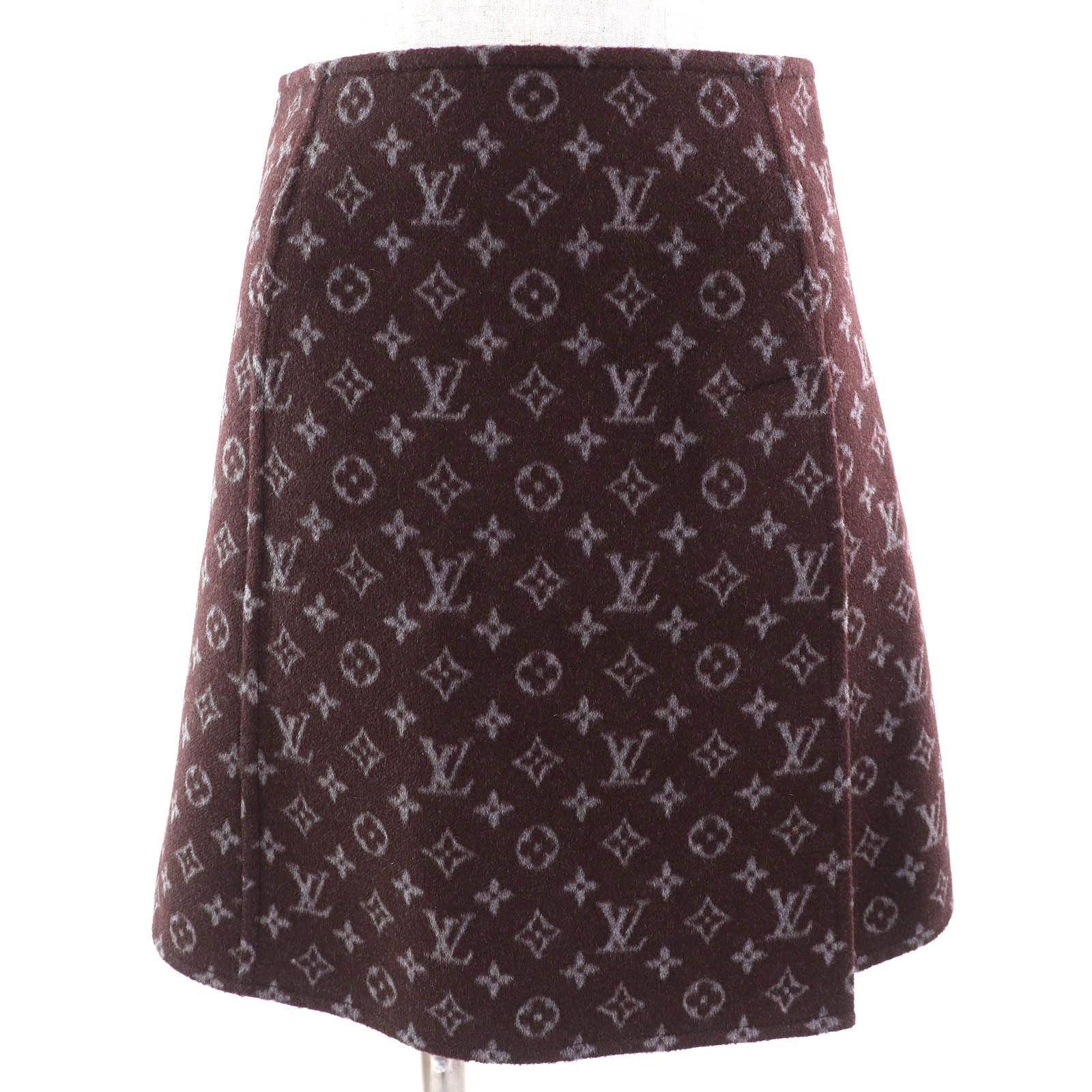 Louis Vuitton Louis Vuitton Louis Vuitton Monogram Mini Skirt Canvas Skirts 1A90Z6 Size ONE SIZE - 1 Thumbnail