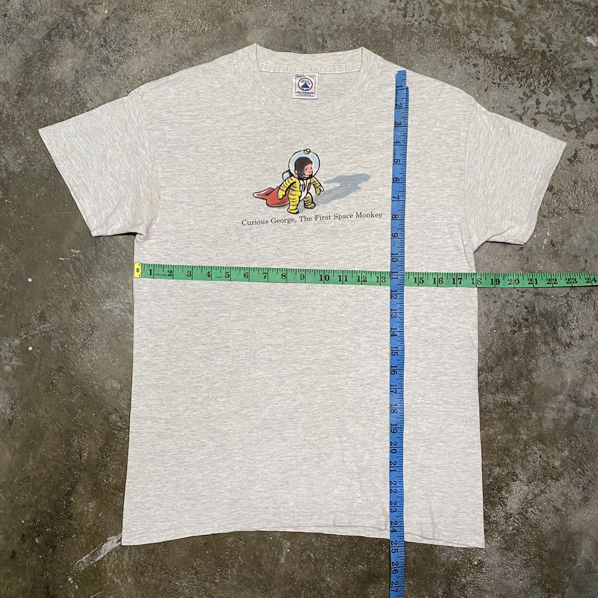 Vintage Vintage 90s Curious George American Animated Cartoon Series Size US S / EU 44-46 / 1 - 14 Thumbnail