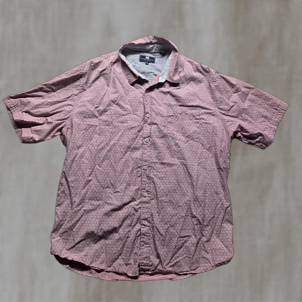 Vintage Michael Brandon Black Button-Up Shirt Adult Men's 2XL Slim Fit Short Sleeve Classic Cotton Size US XXL / EU 58 / 5 - 1 Thumbnail