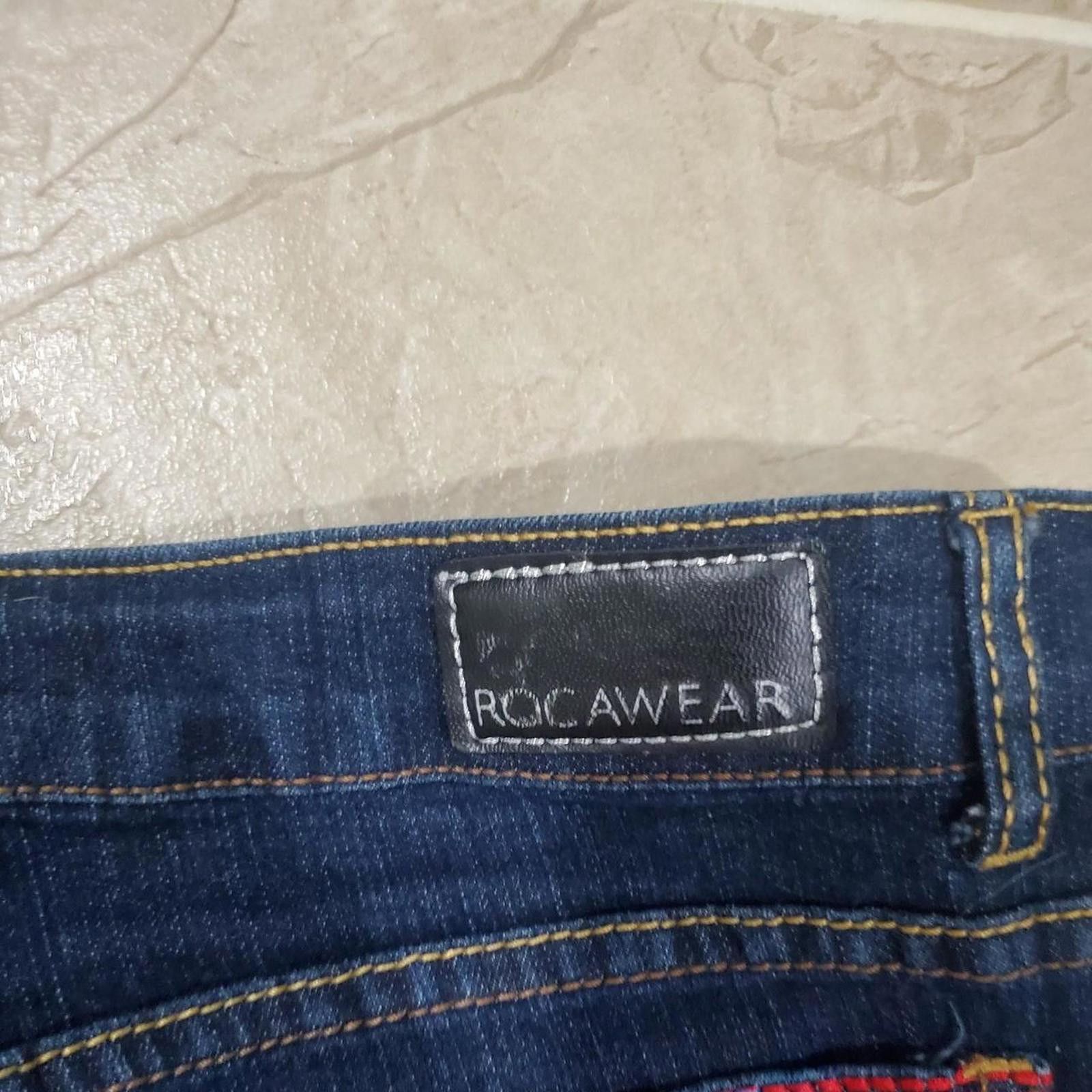 Rocawear Rocawear Women's Navy and Blue Jeans Size 34" / US 12 / IT 48 - 4 Thumbnail