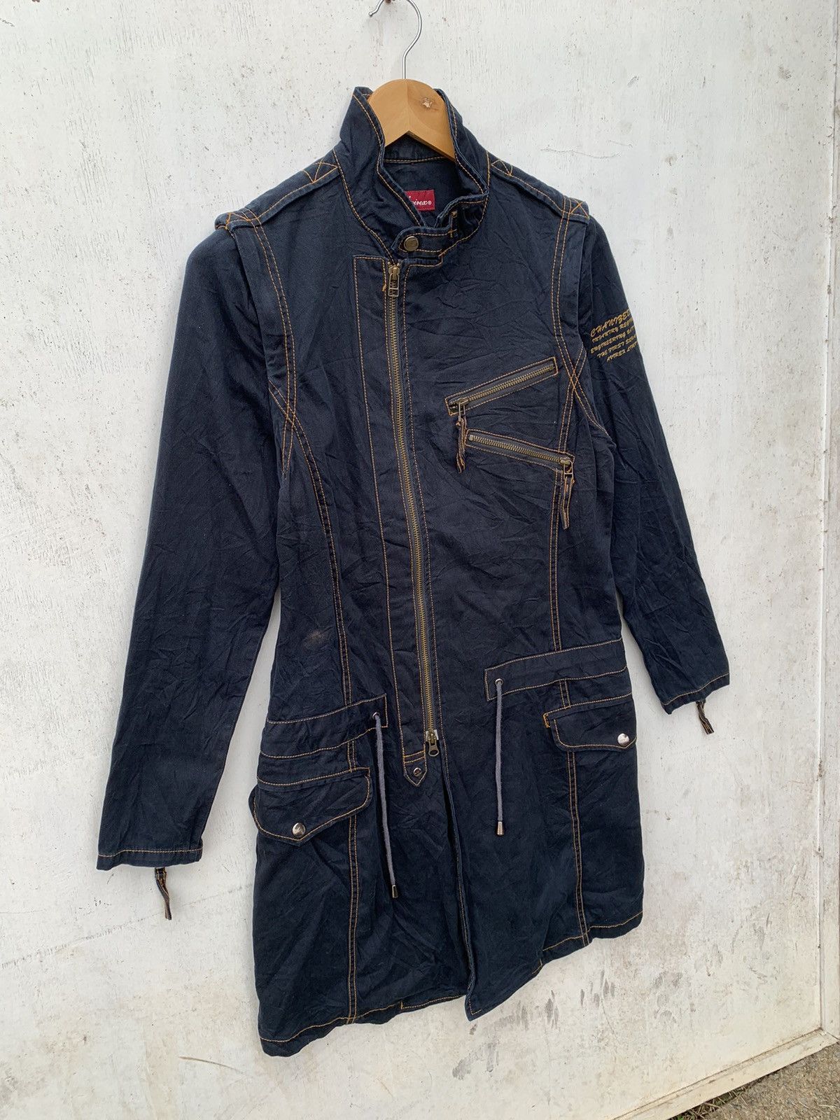 Avirex 🔥Steals 🔥 Avirex Zipper Long Jacket Rare Size L / US 10 / IT 46 - 5 Thumbnail
