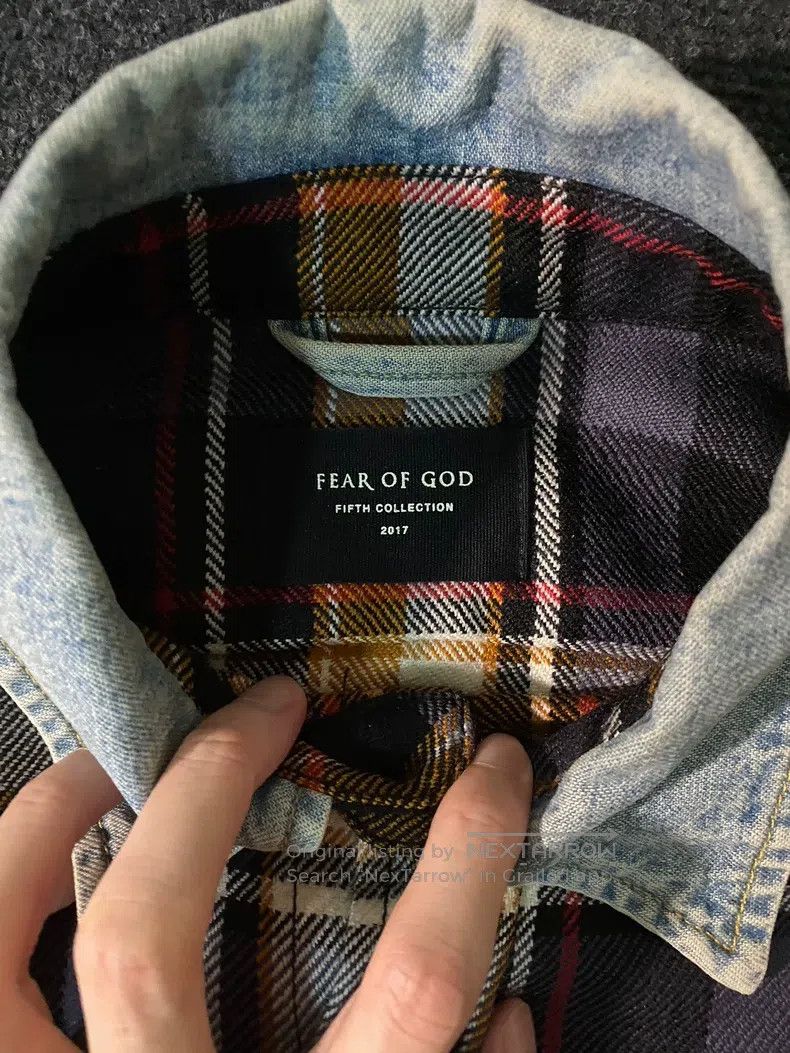 Fear of God Fear of God Yellow plaid wool sweater Size US S / EU 44-46 / 1 - 2 Thumbnail