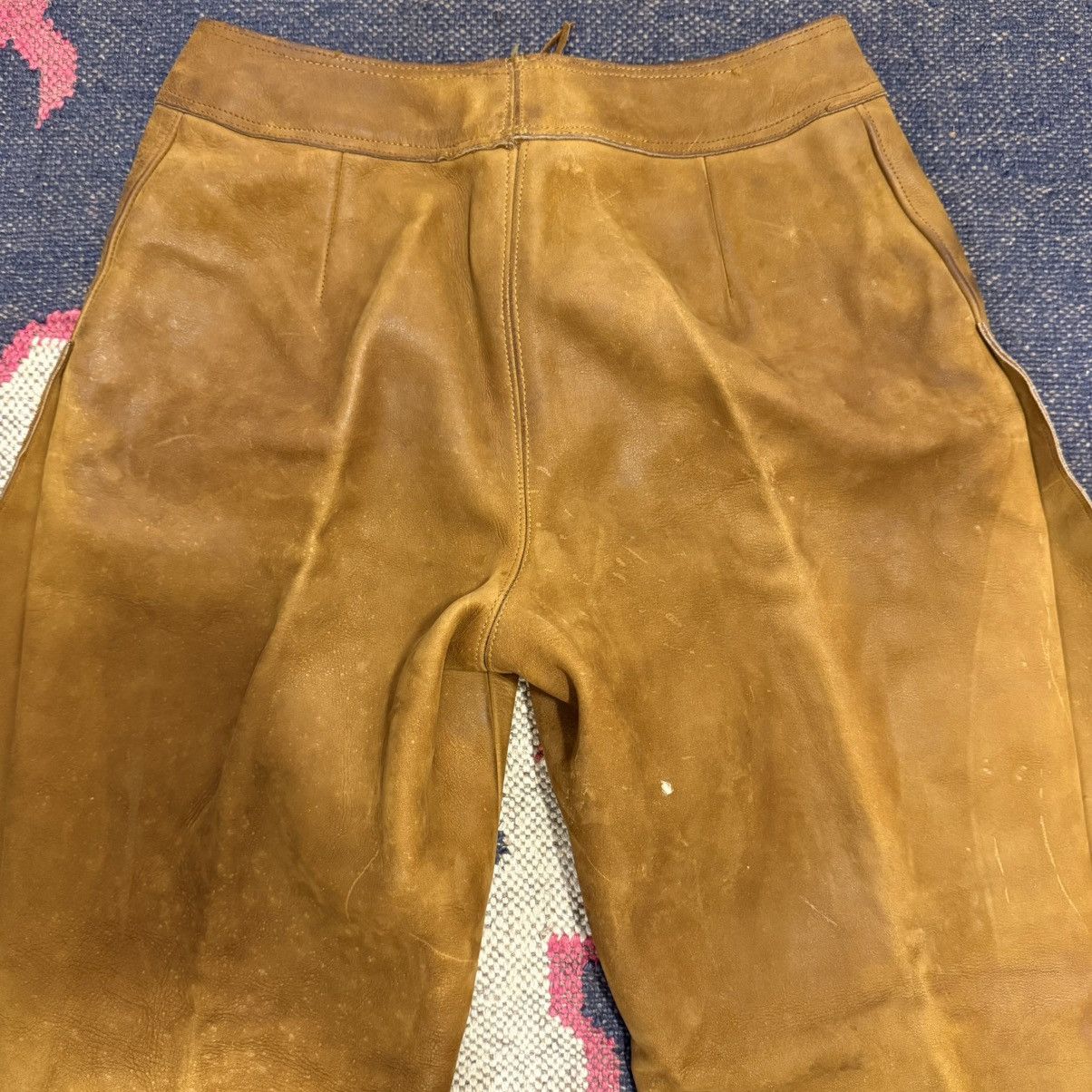 Ralph Lauren Sample Ralph Lauren 70s Leather Riding Pants Size US 28 / EU 44 - 6 Thumbnail
