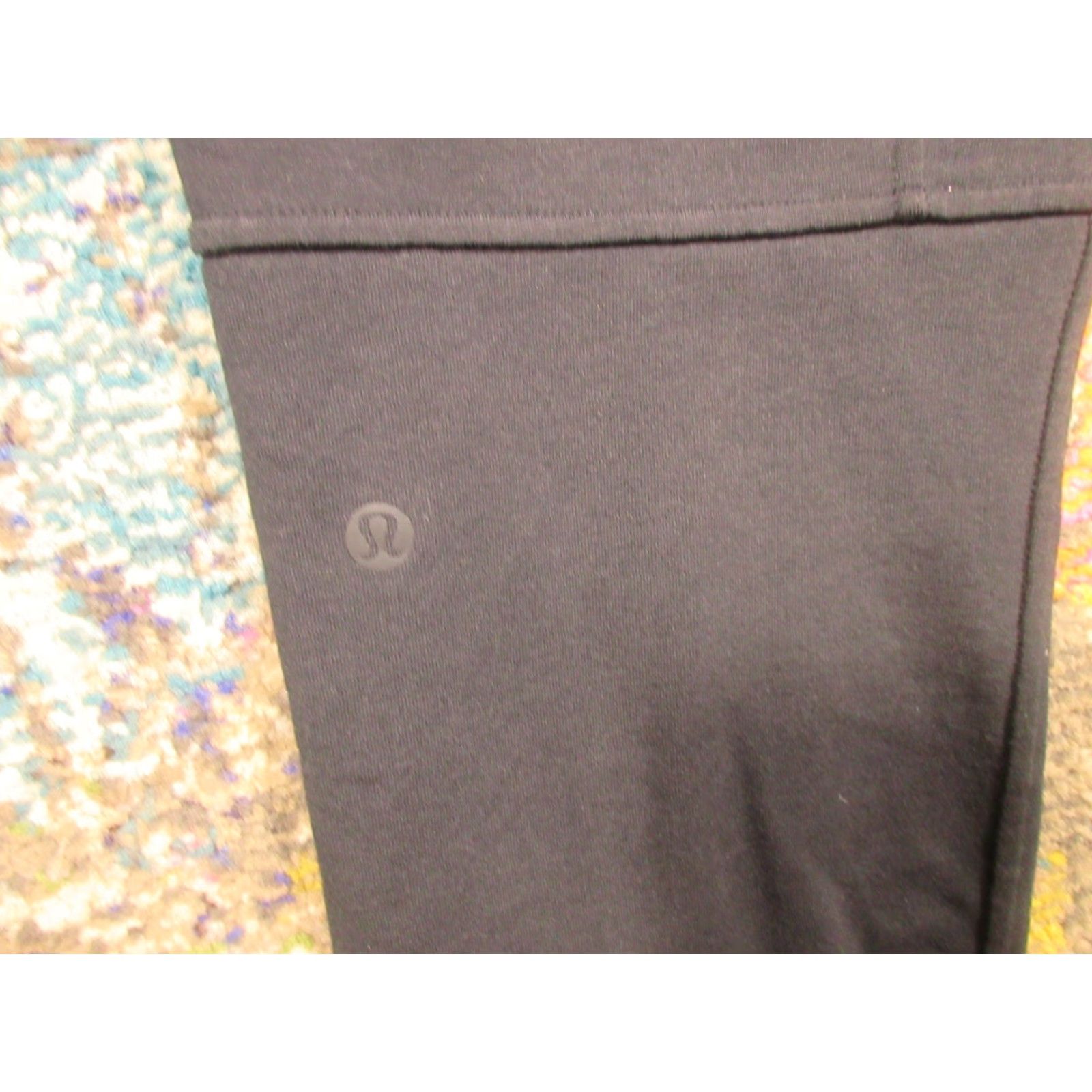 Lululemon Lululemon Women's Joggers Pants Black Solid Tapered Athletic Stretch 28x29 S All Season Fall Winter Spring Sports Athleisure Mens/Womens? Size 28" / US 6 / IT 42 - 3 Thumbnail