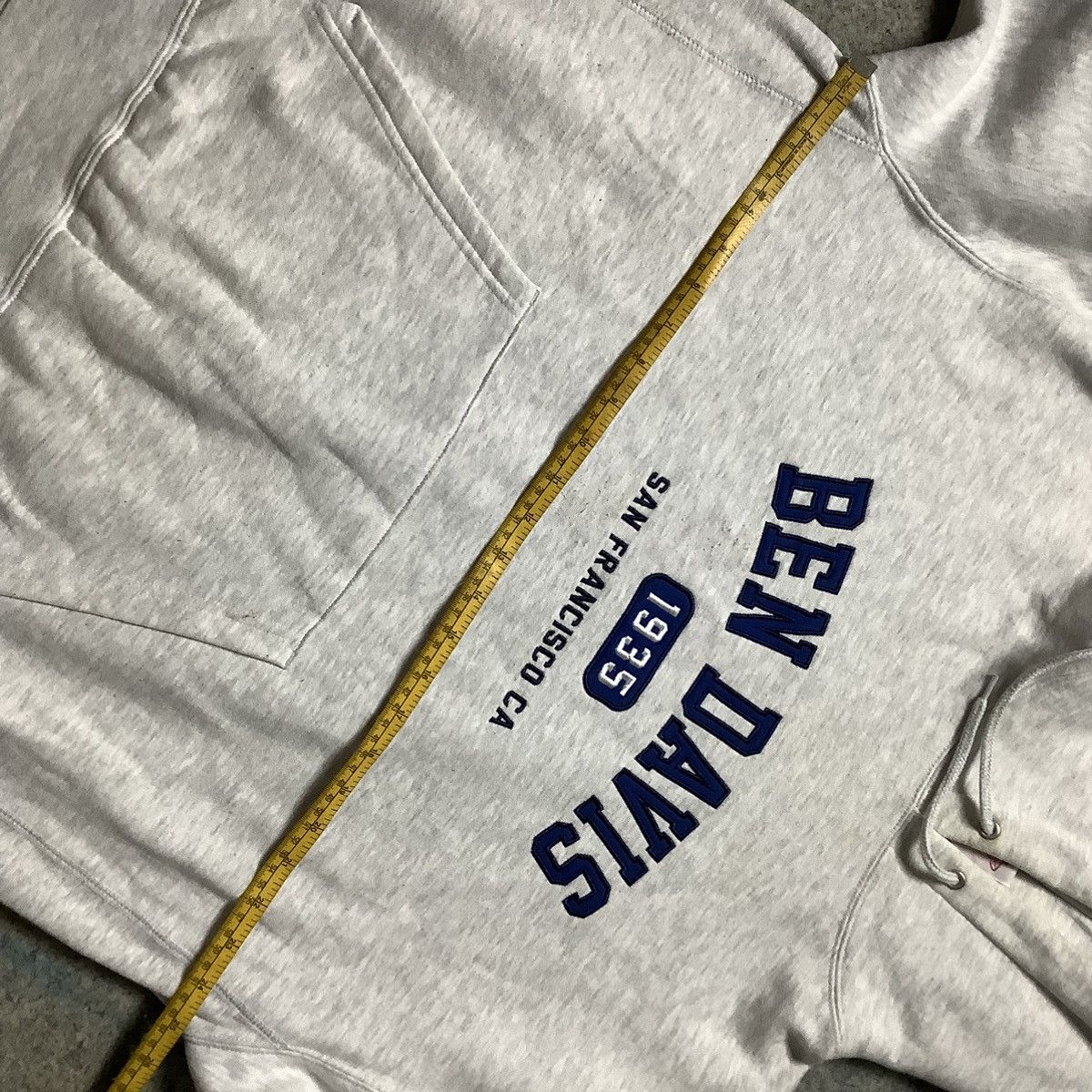 Ben Davis × Vintage 90s Ben Davis Boxy Hoodie Vintage Size US XL / EU 56 / 4 - 10 Thumbnail