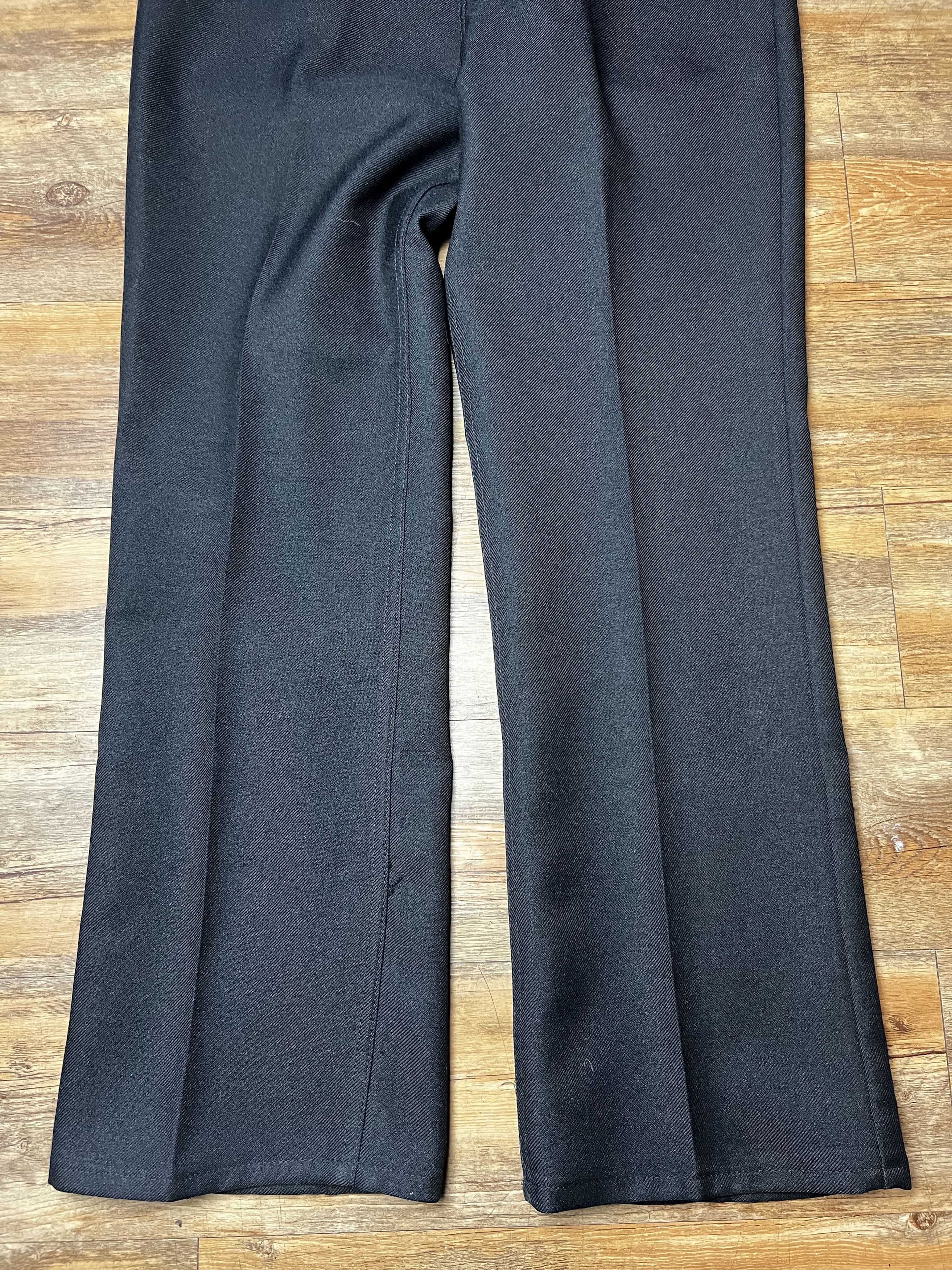 Levi's Vintage Clothing Vintage Levi's Black Polyester Bootcut Pants Size US 36 / EU 52 - 4 Thumbnail