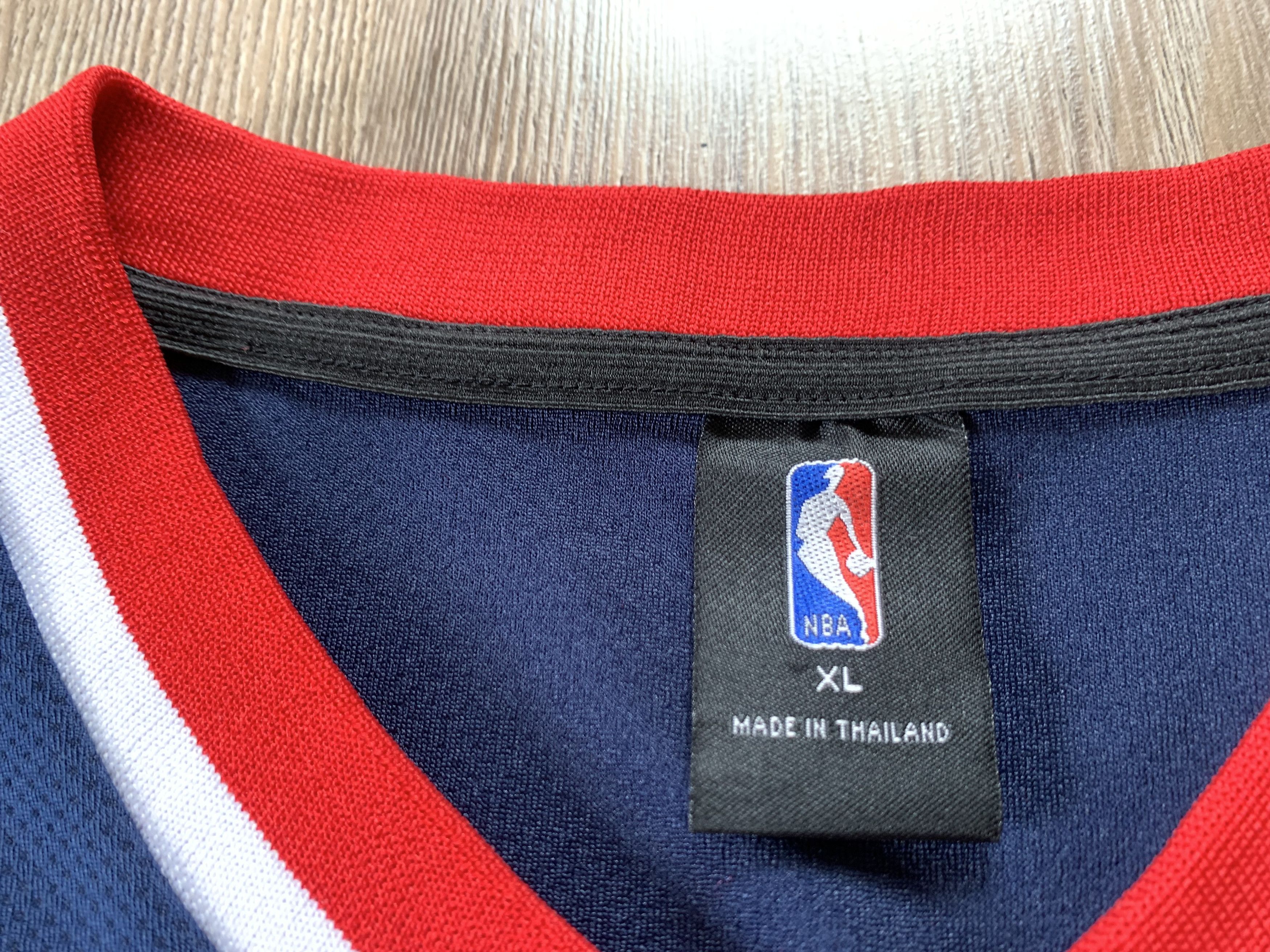 NBA × Vintage Vintage NBA Washington Wizards John Wall #2 Jersey Size US XL / EU 56 / 4 - 4 Thumbnail