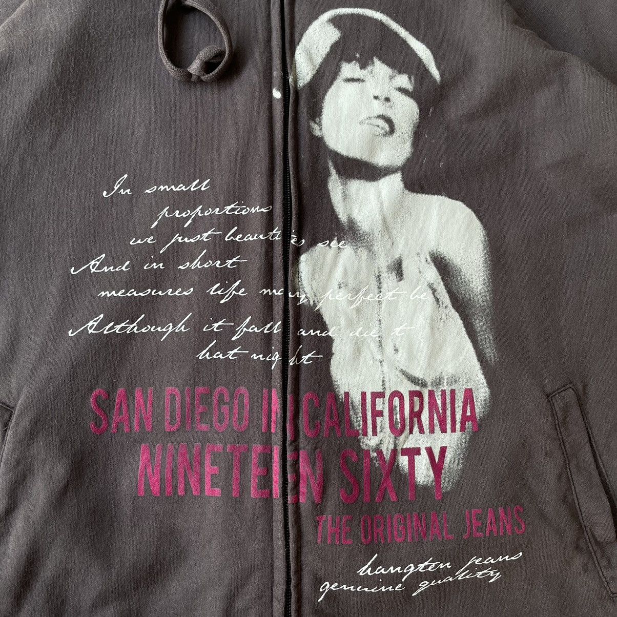 Hysteric Glamour Y2K Hang Ten Faded Poem Zip Hoodie Hysteric Glamour inspired Size US S / EU 44-46 / 1 - 2 Thumbnail