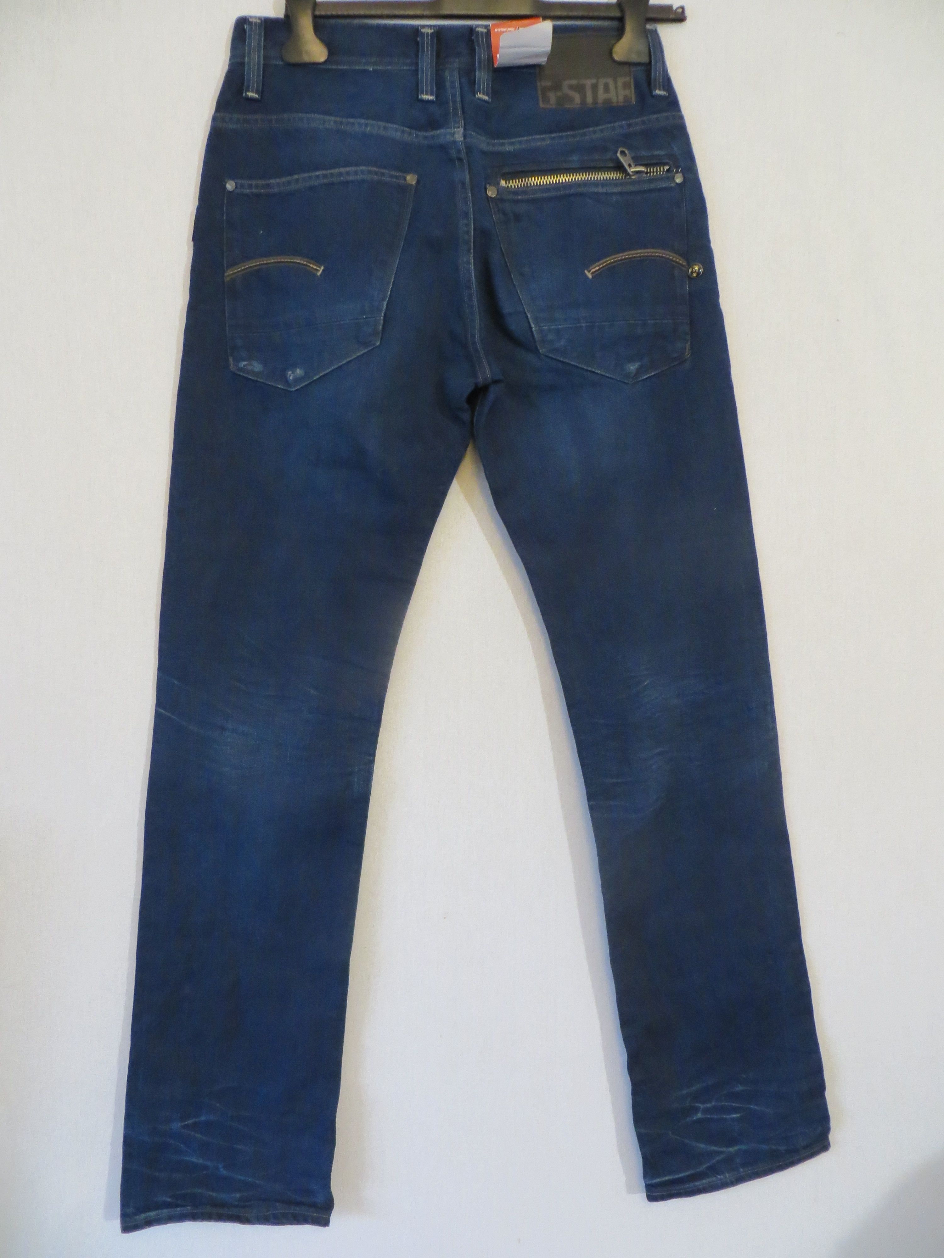 G-Star ATTAC STRAIGHT PAINT SPLAT JEANS Size US 31 - 4 Thumbnail