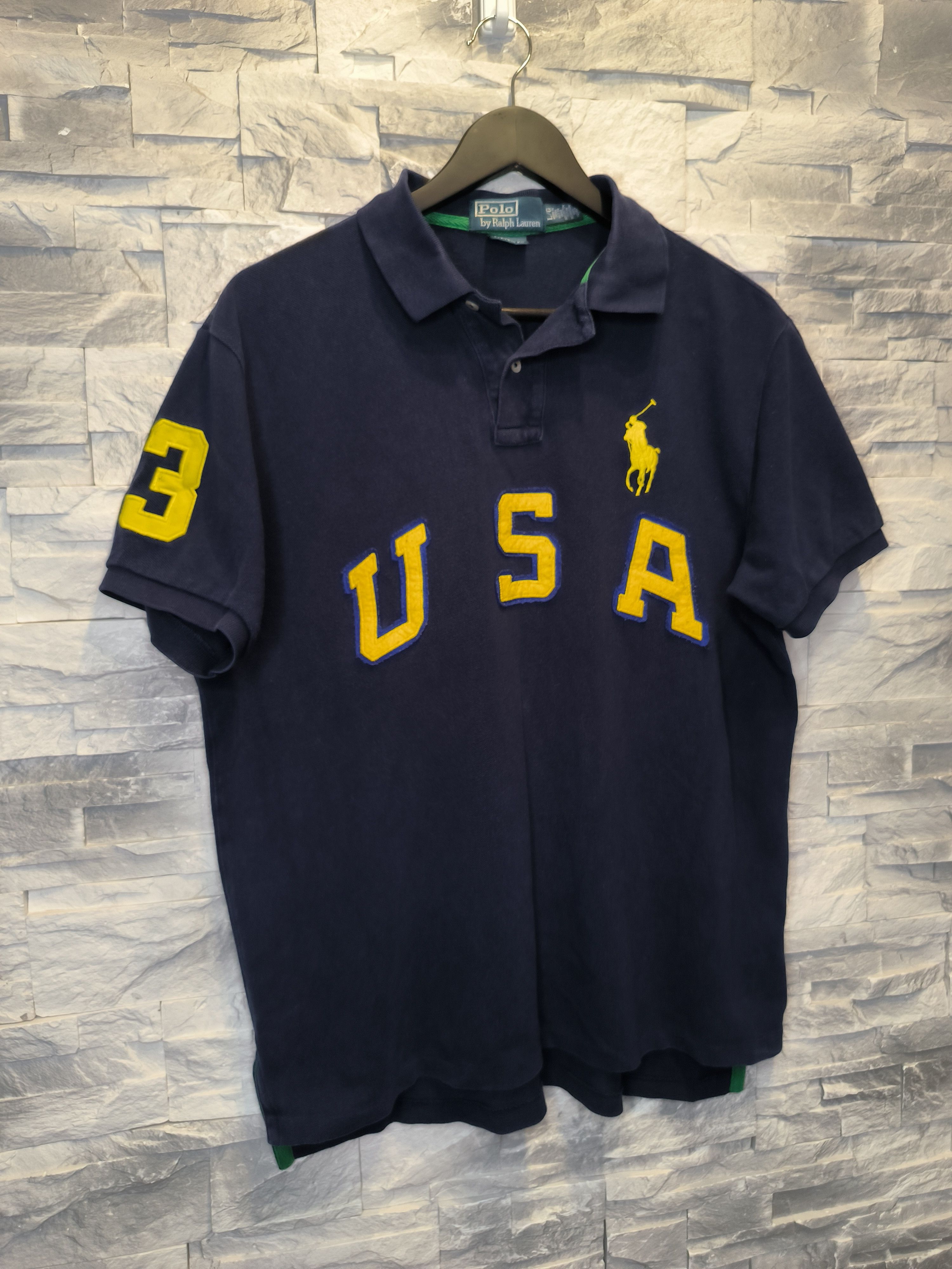 Polo Ralph Lauren Vintage Polo Ralph Lauren USA Chief Keef Logo Rap Size US M / EU 48-50 / 2 - 3 Thumbnail