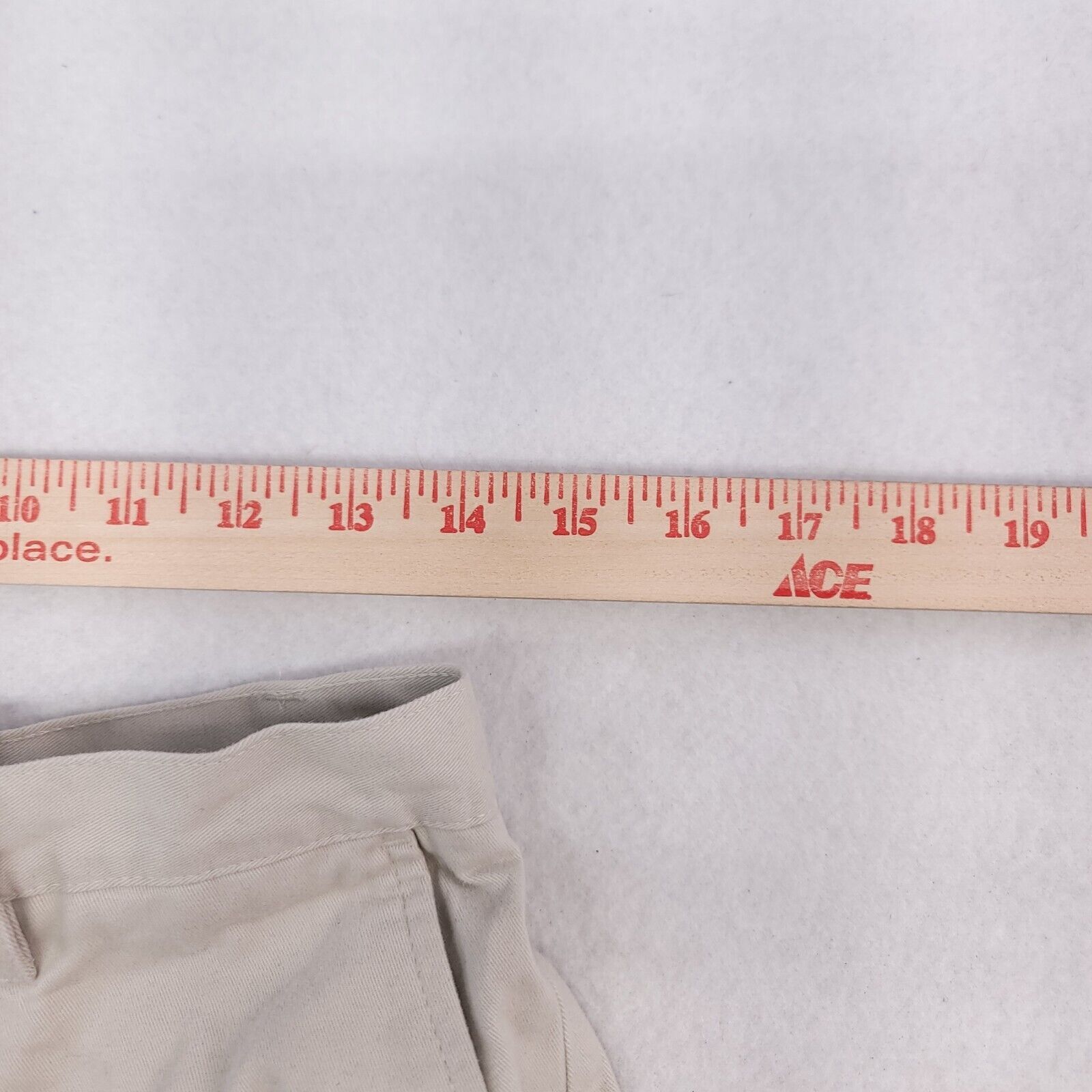 Covington Covington Casual Button Chino Pants Womens Size 10 Beige Size 32" / US 10 / IT 46 - 7 Thumbnail