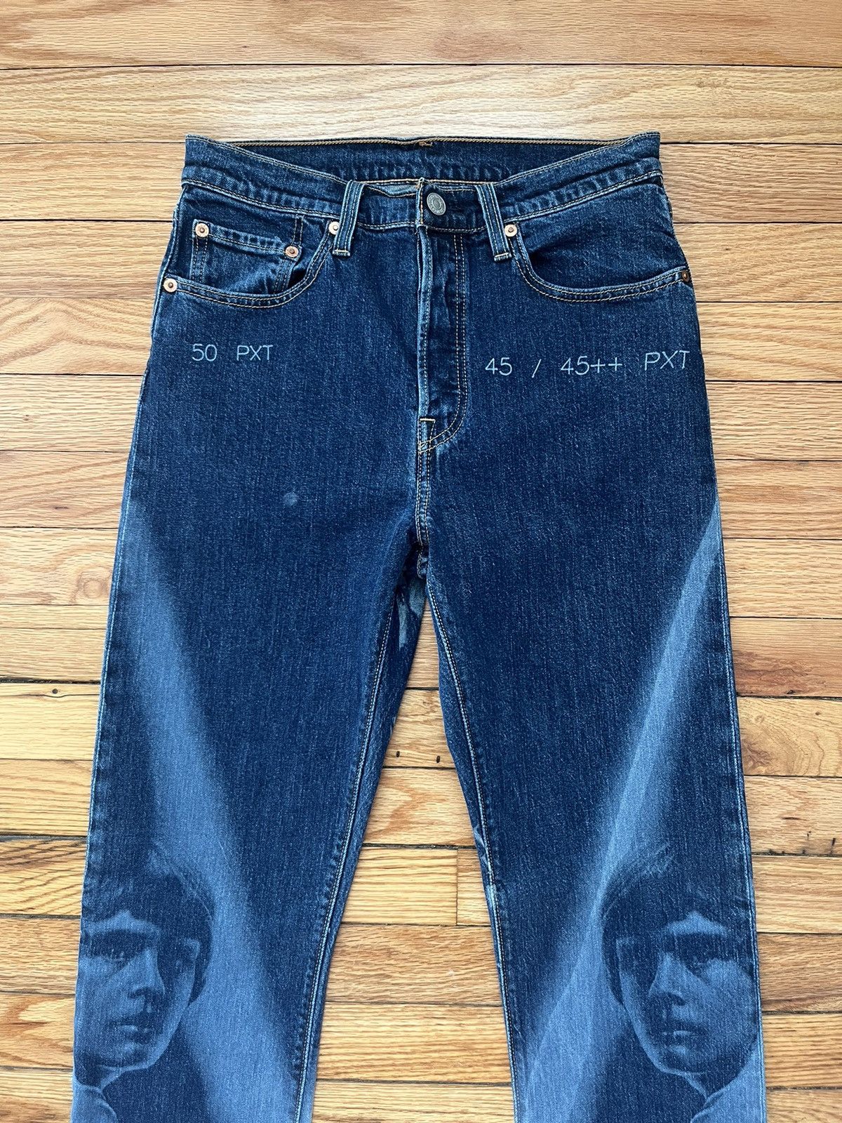 Levi's Levi’s 501 SAMPLE Denim Jeans Pant Vintage LVC Slim RARE Size US 30 / EU 46 - 4 Thumbnail