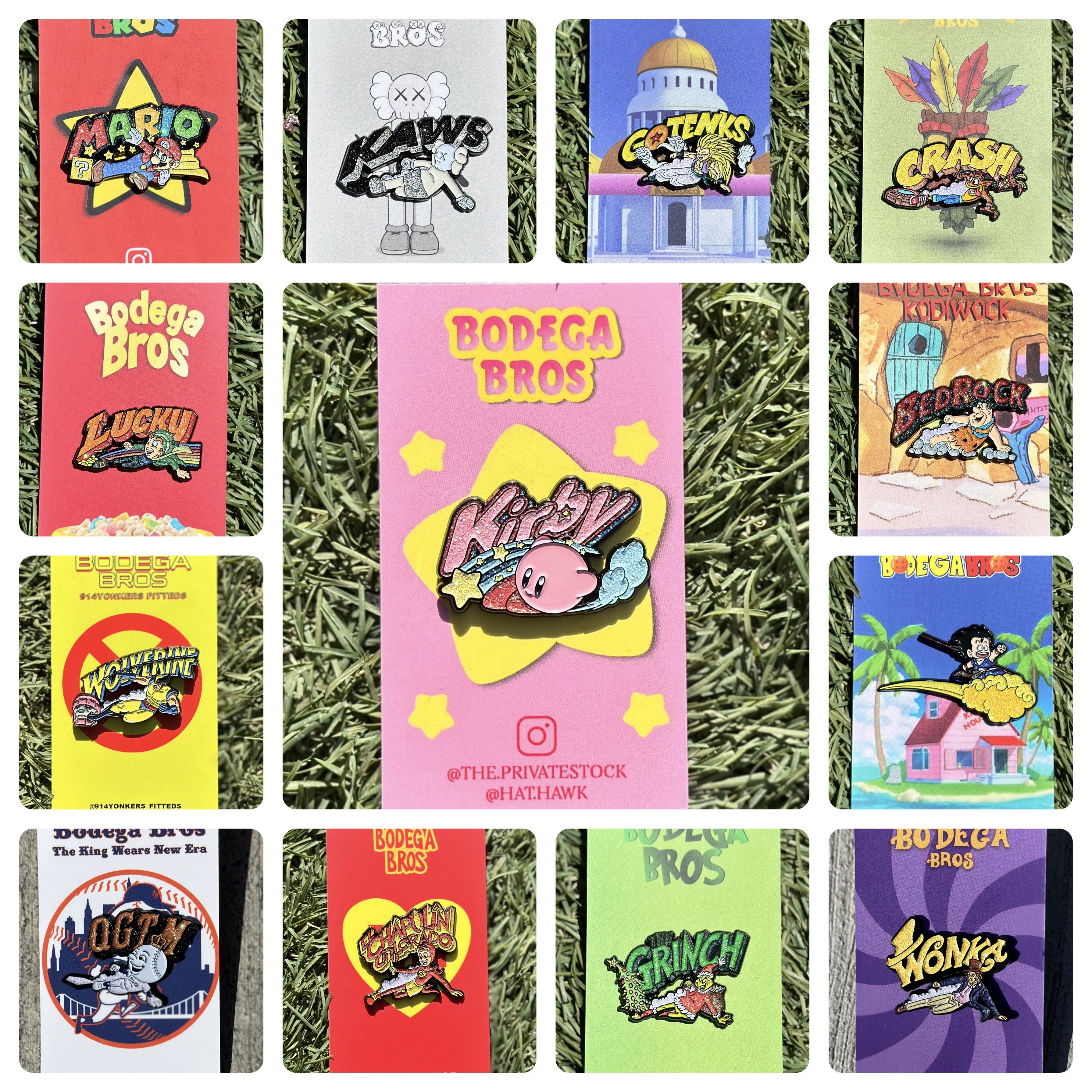 image of Hat Club x New Era Variety Of Bb Pins, Men's