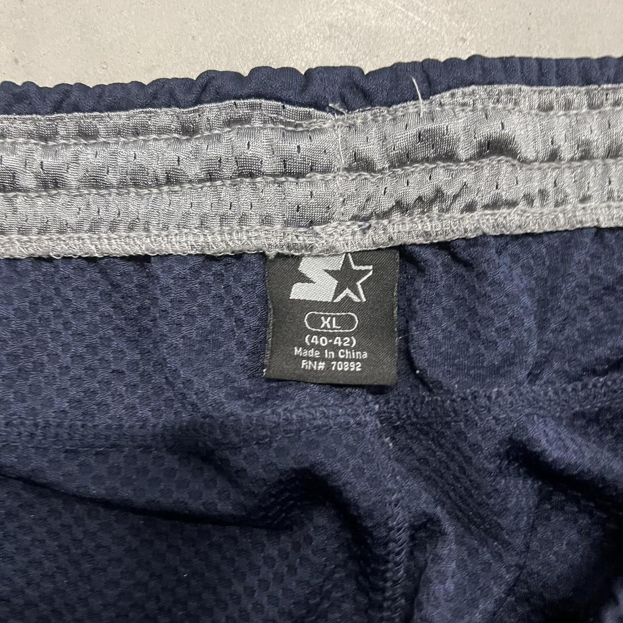 Vintage Vintage Y2K/2000s Super baggy Striped Track Pants with adjustable waistband and drawstrings and pockets! Size US 40 / EU 56 - 7 Thumbnail