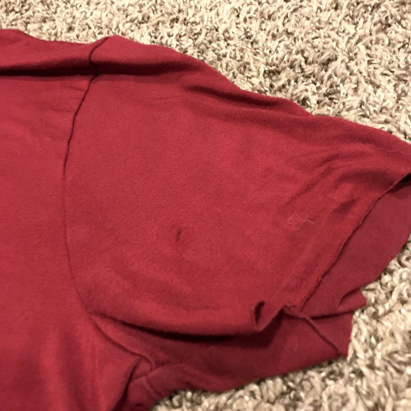 Pinko Victoria Secret PINK Sleep Top Womans XS Red Modal Blend B4 Size XS / US 0-2 / IT 36-38 - 4 Thumbnail