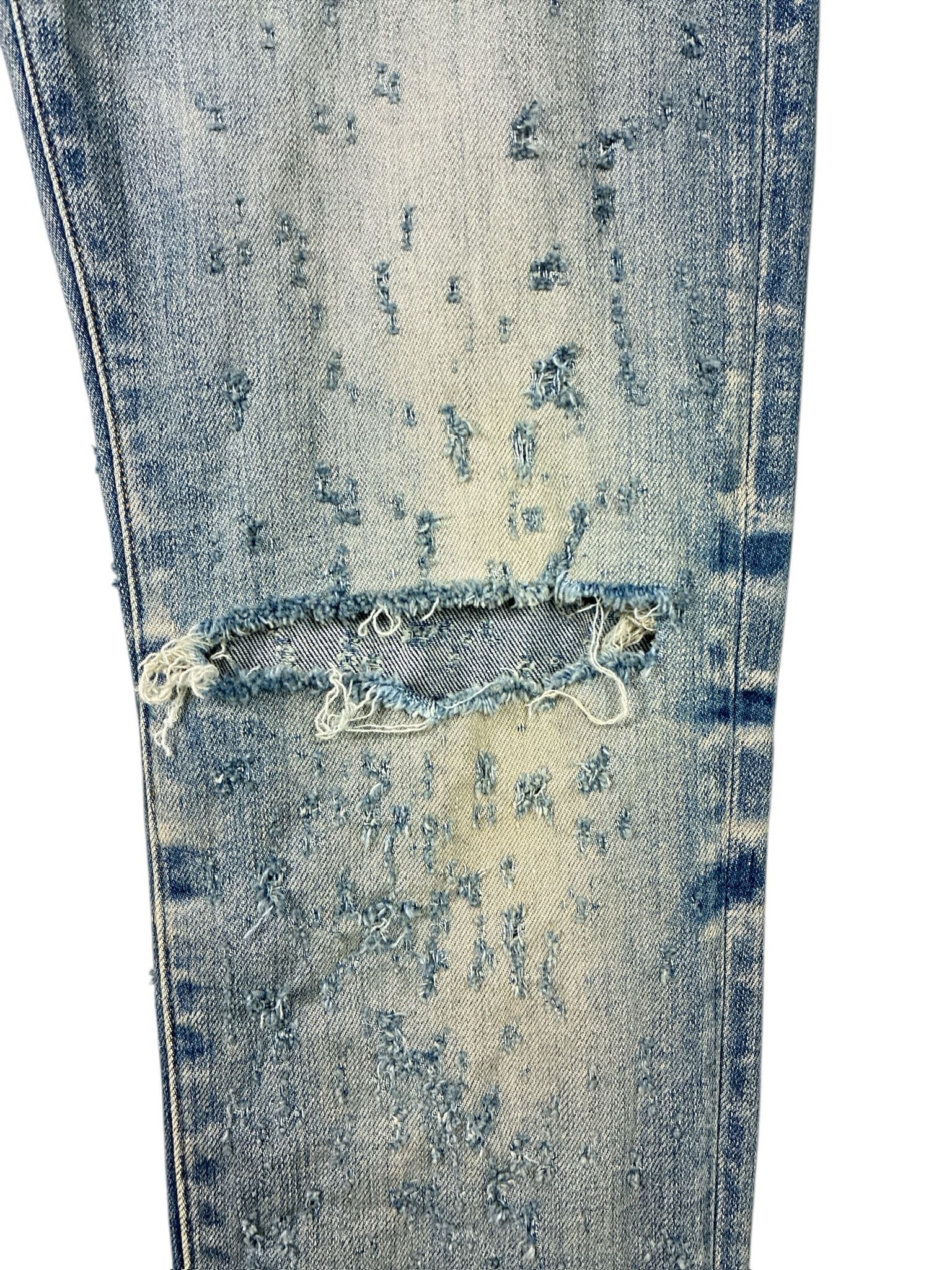 Amiri Amiri Shotgun Ripped Skinny Jeans Size US 32 / EU 48 - 3 Thumbnail