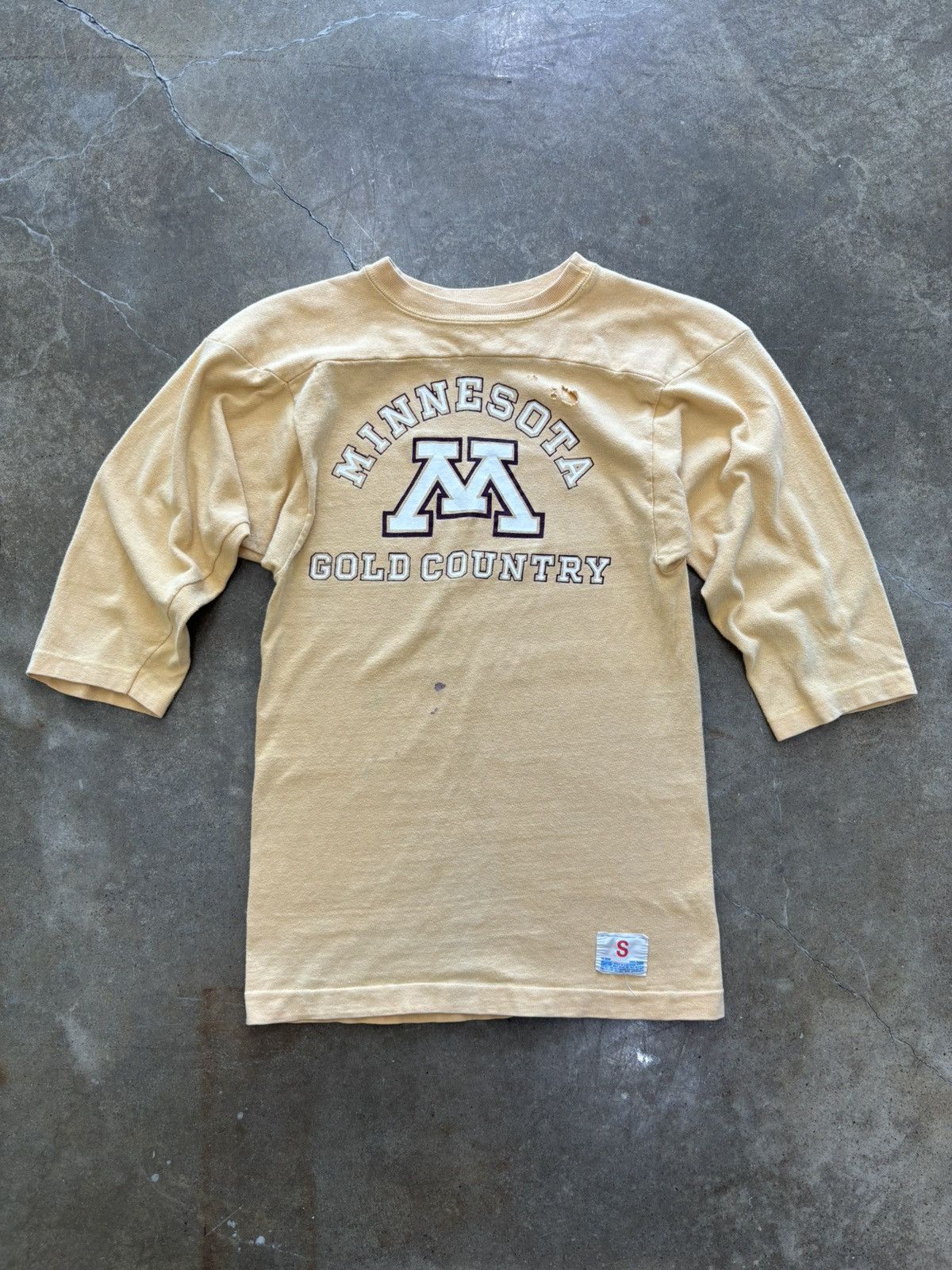 NCAA × Vintage Vintage Minnesota Golden Gophers Country Single Stitch Small Size US S / EU 44-46 / 1 - 2 Thumbnail