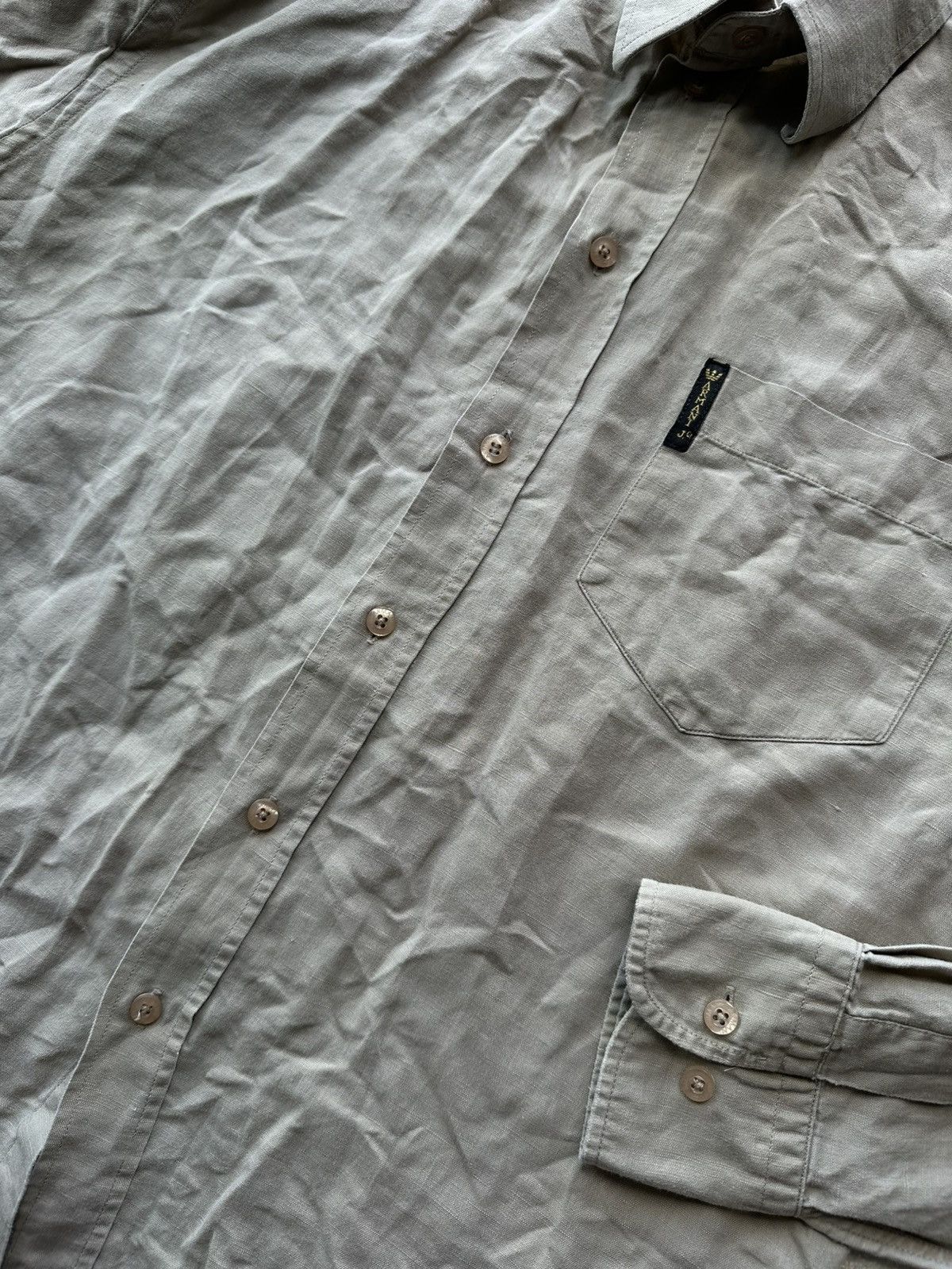 Armani RARE🚨 ARMANI JEANS VINTAGE SHIRT LUXURY BUTTON UP 90s Size US M / EU 48-50 / 2 - 5 Thumbnail