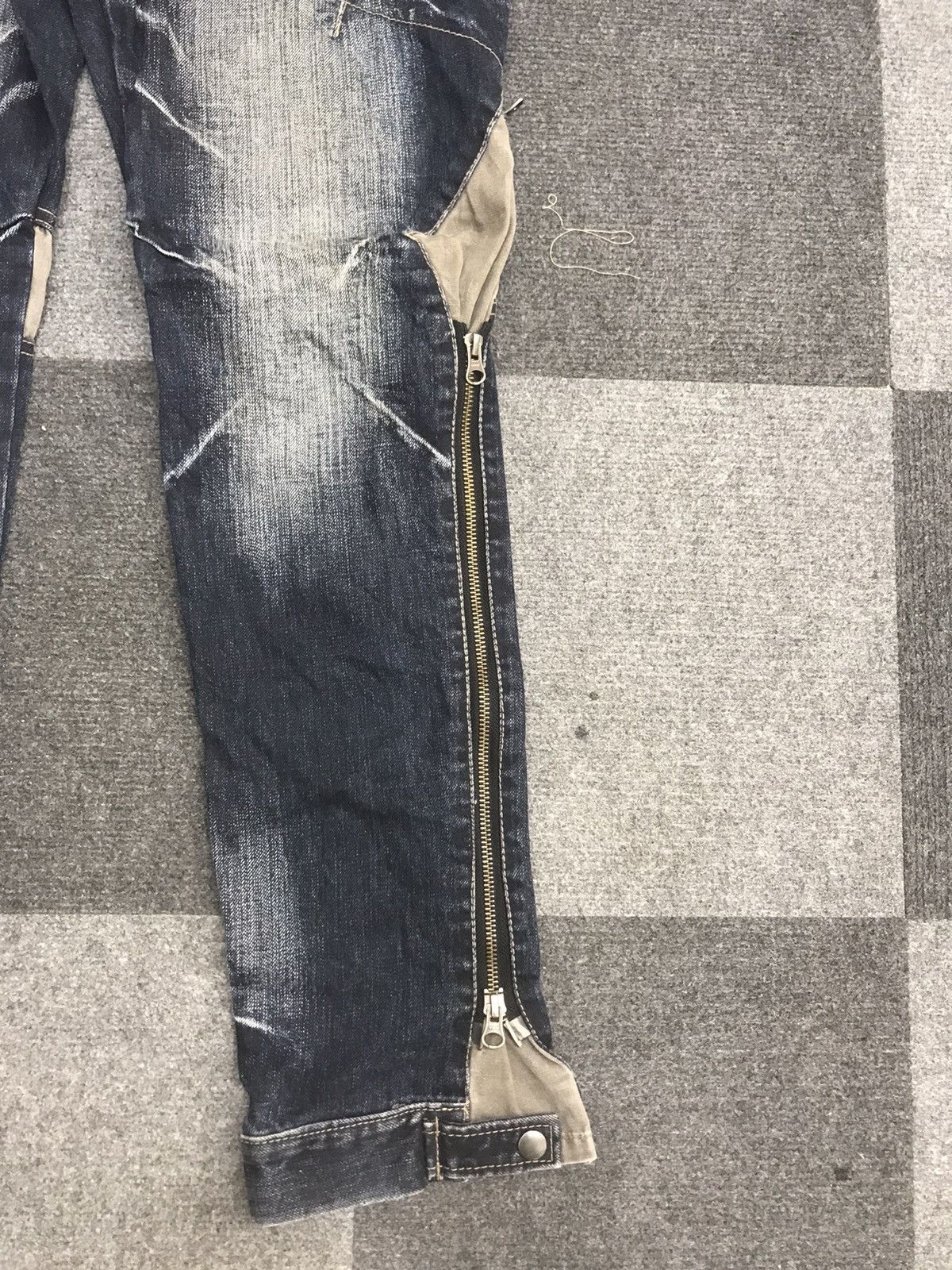 PPFM PPFM Very Rare Archival Skinny Jeans Cool Zipper F631 Size US 32 / EU 48 - 6 Thumbnail