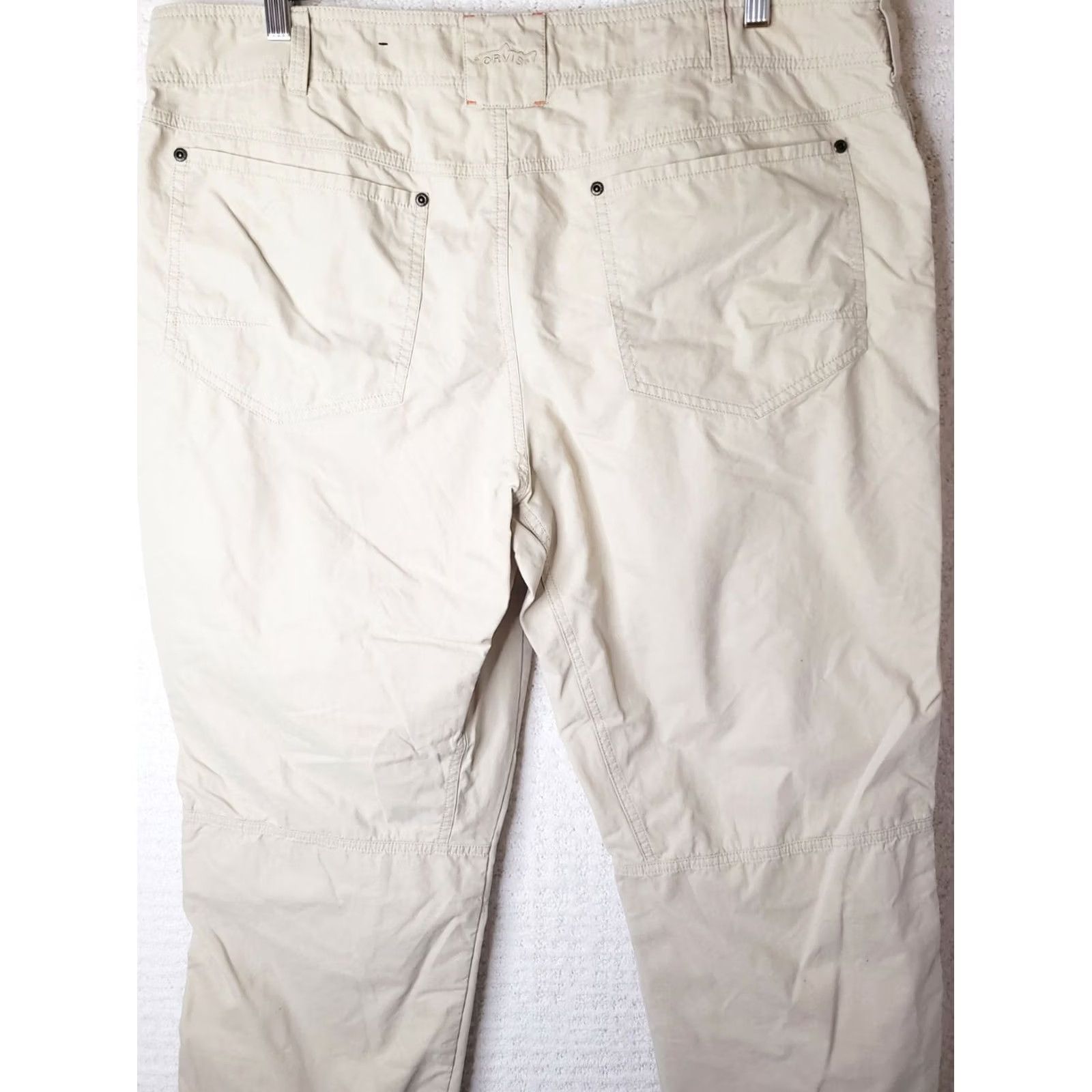 Orvis Orvis Chino Pants Mens 40x30 Beige Straight Leg Cotton Trout Bum Fishing, Casual Size US 40 / EU 56 - 6 Thumbnail